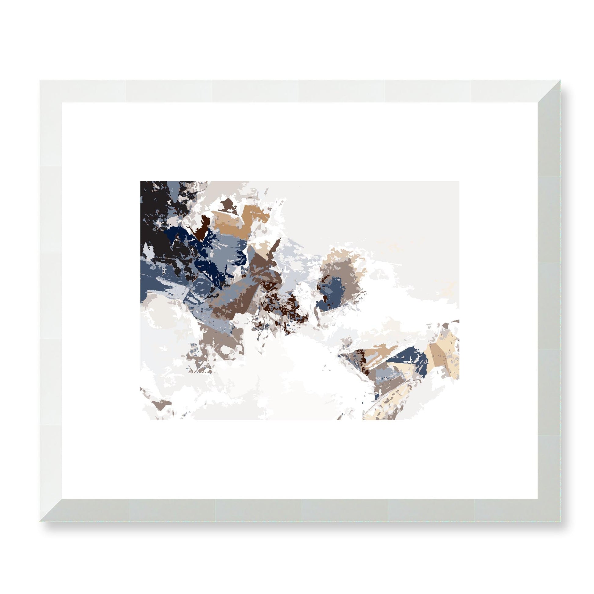 Framed Graphic Art Print, White Mat - 12x10 16x13 20x16 28x22 inches | FPH-1162-7694, Prints, Graphic art, White Frame, 30 x 25 cm ,12 x 10 inches