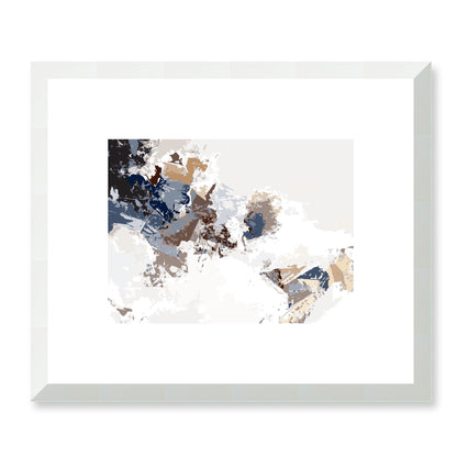 Framed Graphic Art Print, White Mat - 12x10 16x13 20x16 28x22 inches | FPH-1162-7694, Prints, Graphic art, White Frame, 30 x 25 cm ,12 x 10 inches