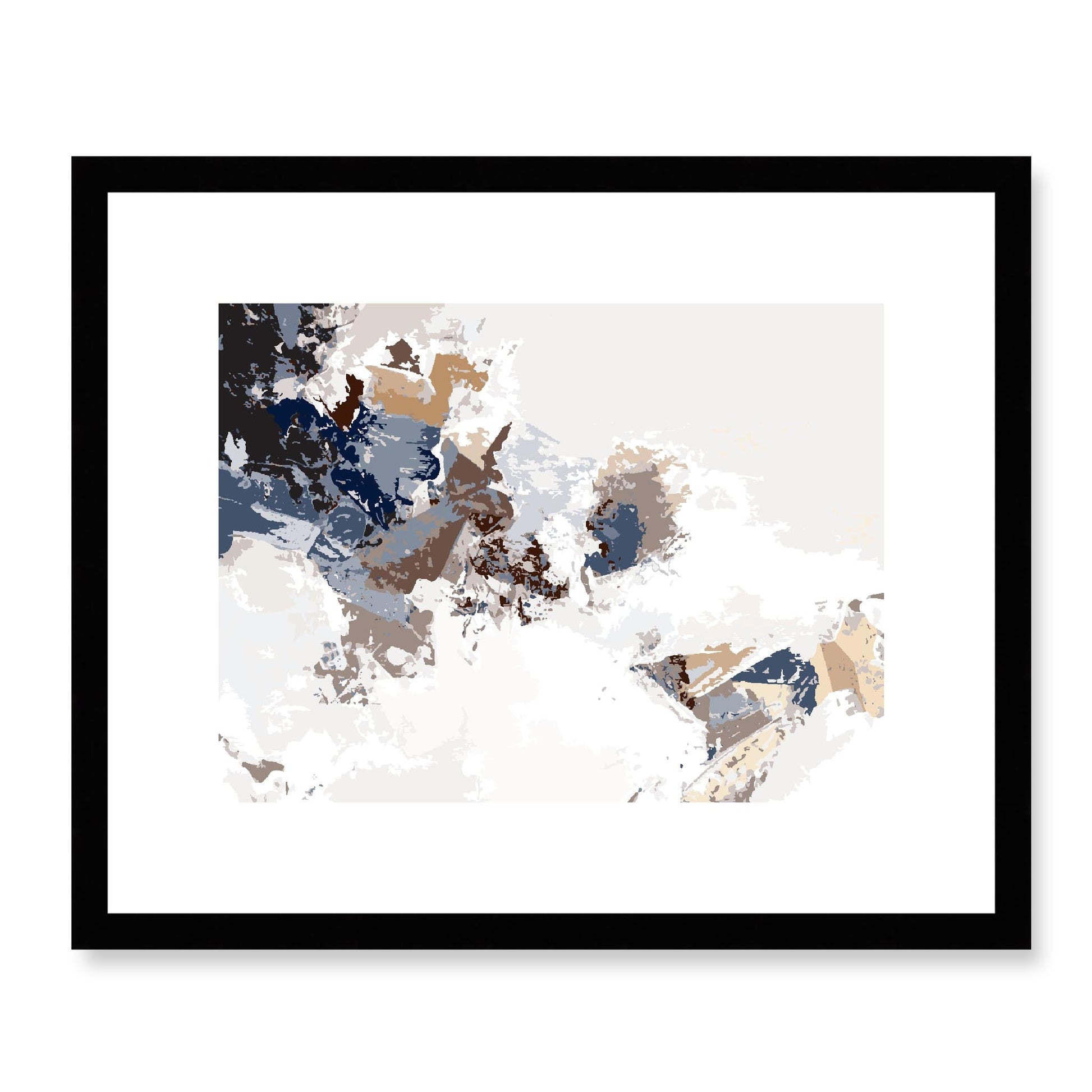 Framed Graphic Art Print, White Mat - 12x10 16x13 20x16 28x22 inches | FPH-1162-7694, Prints, Graphic art, Black Frame, 41 x 33 cm ,16 x 13 inches