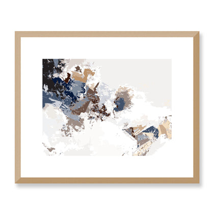 Framed Graphic Art Print, White Mat - 12x10 16x13 20x16 28x22 inches | FPH-1161-7694, Prints, Graphic art, Natural Frame, 41 x 33 cm ,16 x 13 inches