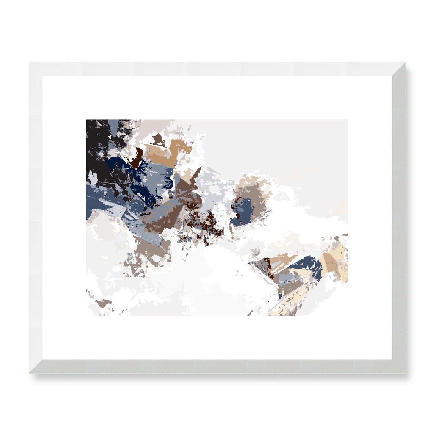 Framed Graphic Art Print, White Mat - 12x10 16x13 20x16 28x22 inches | FPH-1161-7694, Prints, Graphic art, White Frame, 41 x 33 cm ,16 x 13 inches