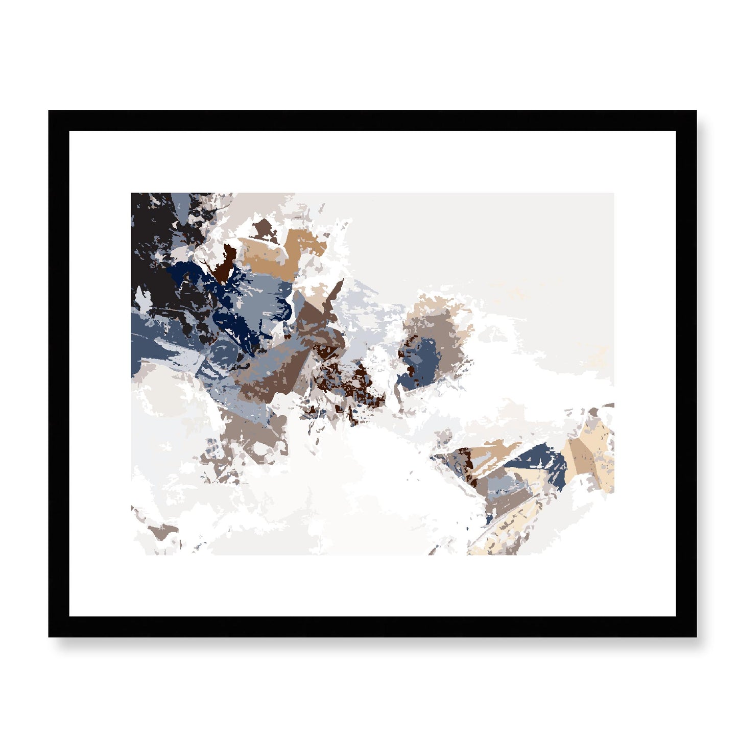 Framed Graphic Art Print, White Mat - 12x10 16x13 20x16 28x22 inches | FPH-1161-7694, Prints, Graphic art, Black Frame, 51 x 41 cm ,20 x 16 inches