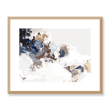 Framed Graphic Art Print, White Mat - 12x10 16x13 20x16 28x22 inches | FPH-1161-7694, Prints, Graphic art, Natural Frame, 51 x 41 cm ,20 x 16 inches