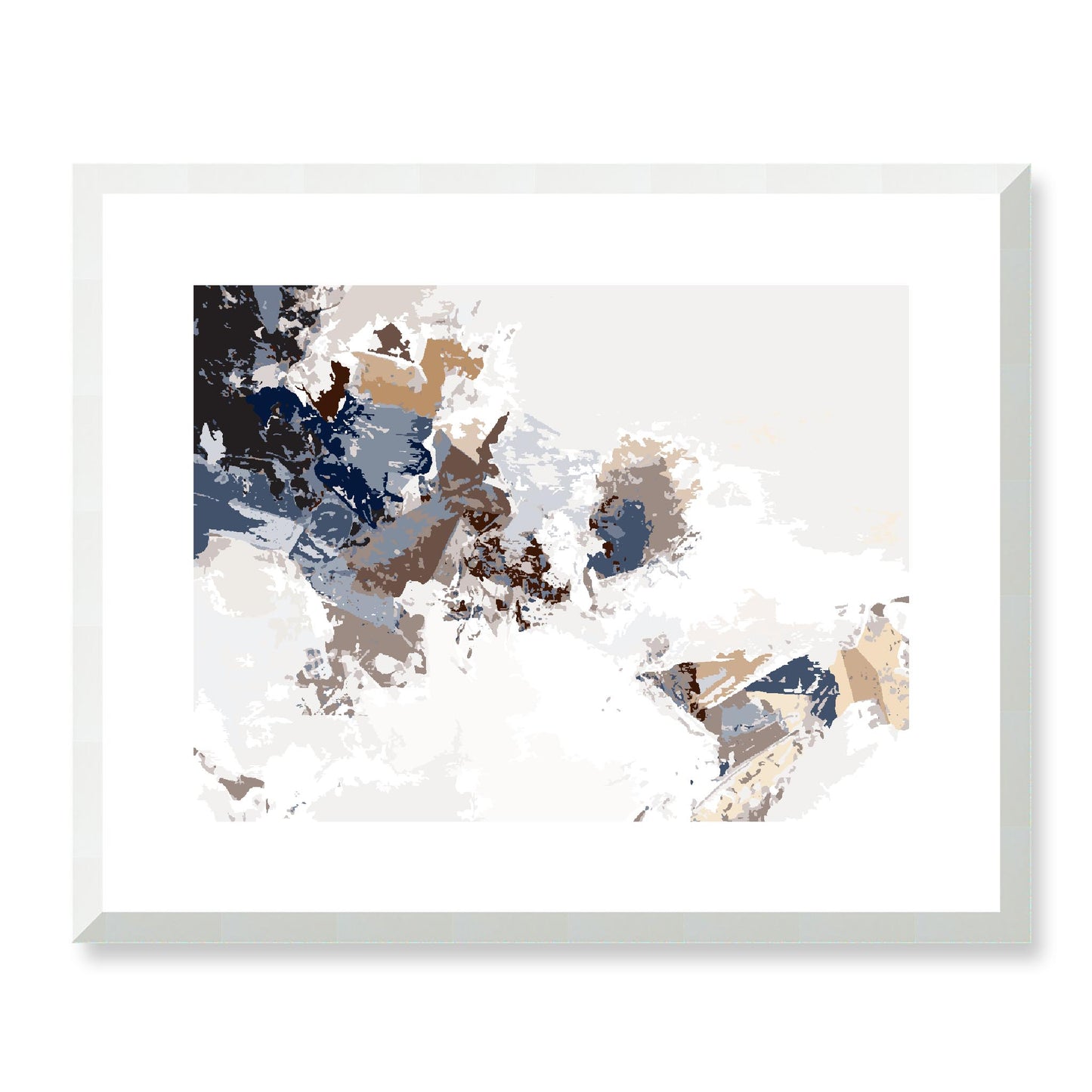 Framed Graphic Art Print, White Mat - 12x10 16x13 20x16 28x22 inches | FPH-1161-7694, Prints, Graphic art, White Frame, 51 x 41 cm ,20 x 16 inches