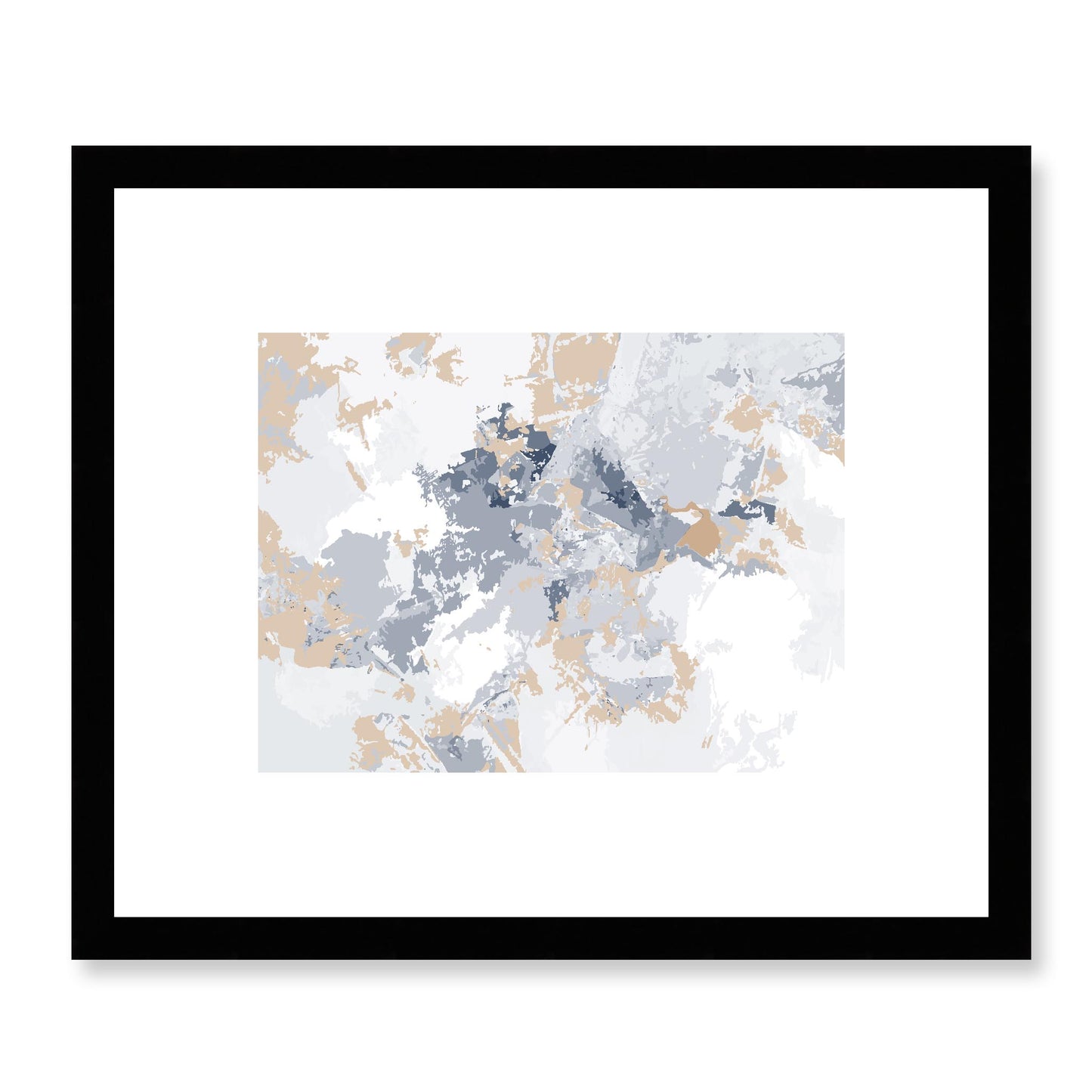 Framed Graphic Art Print, White Mat - 12x10 16x13 20x16 28x22 inches | FPH-1163-7698, Prints, Graphic art, Black Frame, 30 x 25 cm ,12 x 10 inches