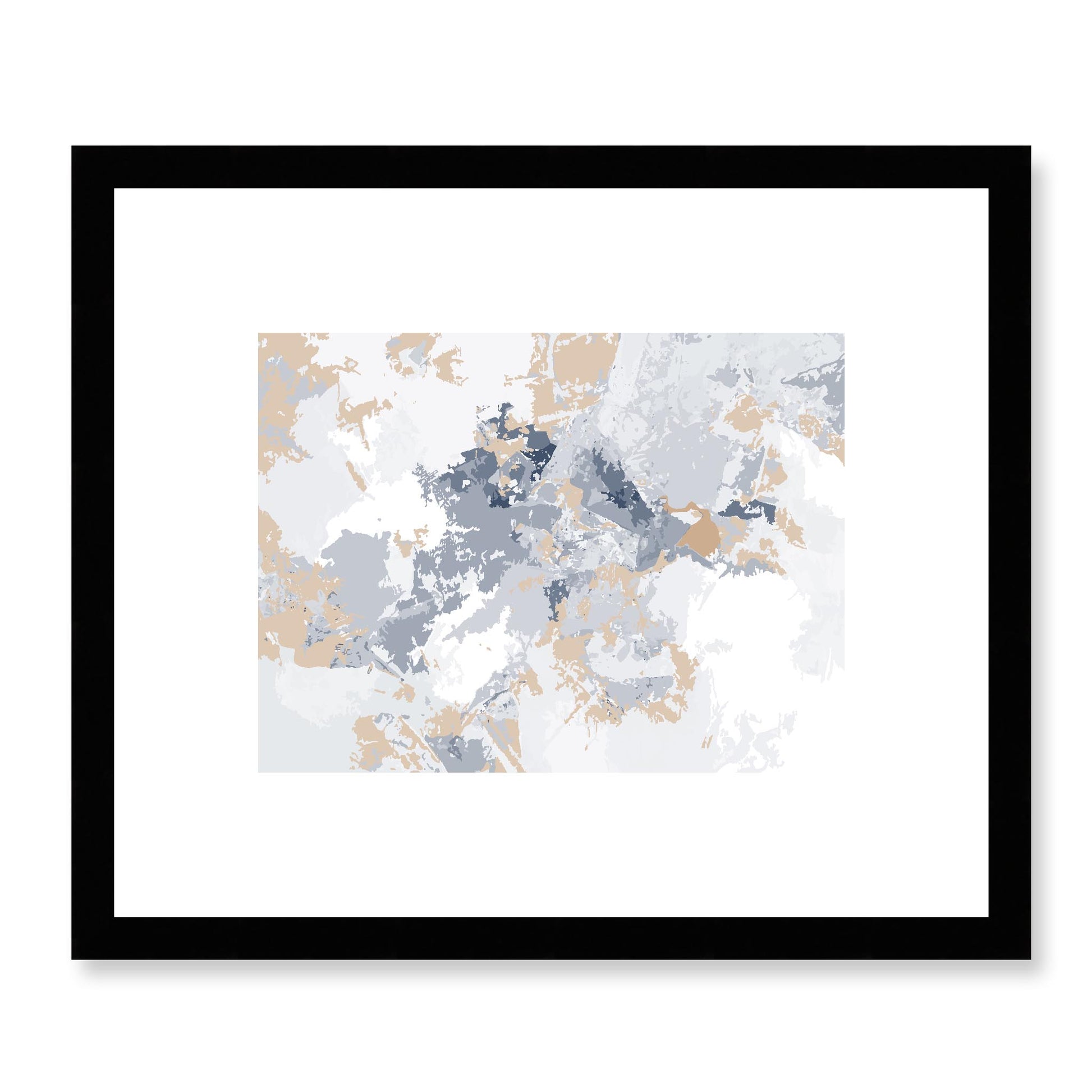 Framed Graphic Art Print, White Mat - 12x10 16x13 20x16 28x22 inches | FPH-1163-7698, Prints, Graphic art, Black Frame, 30 x 25 cm ,12 x 10 inches