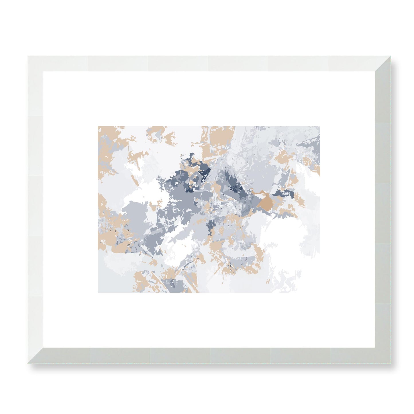Framed Graphic Art Print, White Mat - 12x10 16x13 20x16 28x22 inches | FPH-1163-7698, Prints, Graphic art, White Frame, 30 x 25 cm ,12 x 10 inches