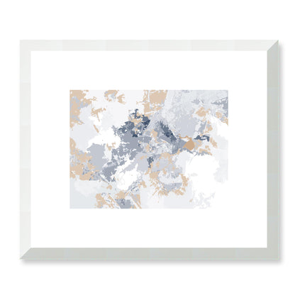 Framed Graphic Art Print, White Mat - 12x10 16x13 20x16 28x22 inches | FPH-1163-7698, Prints, Graphic art, White Frame, 30 x 25 cm ,12 x 10 inches