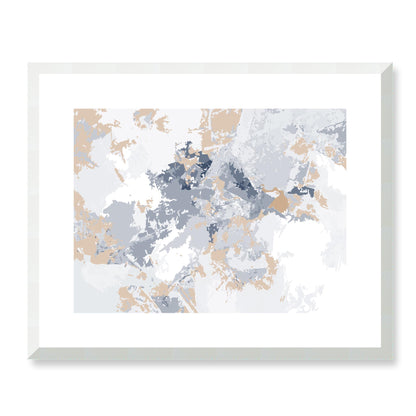 Framed Graphic Art Print, White Mat - 12x10 16x13 20x16 28x22 inches | FPH-1163-7698, Prints, Graphic art, White Frame, 51 x 41 cm ,20 x 16 inches
