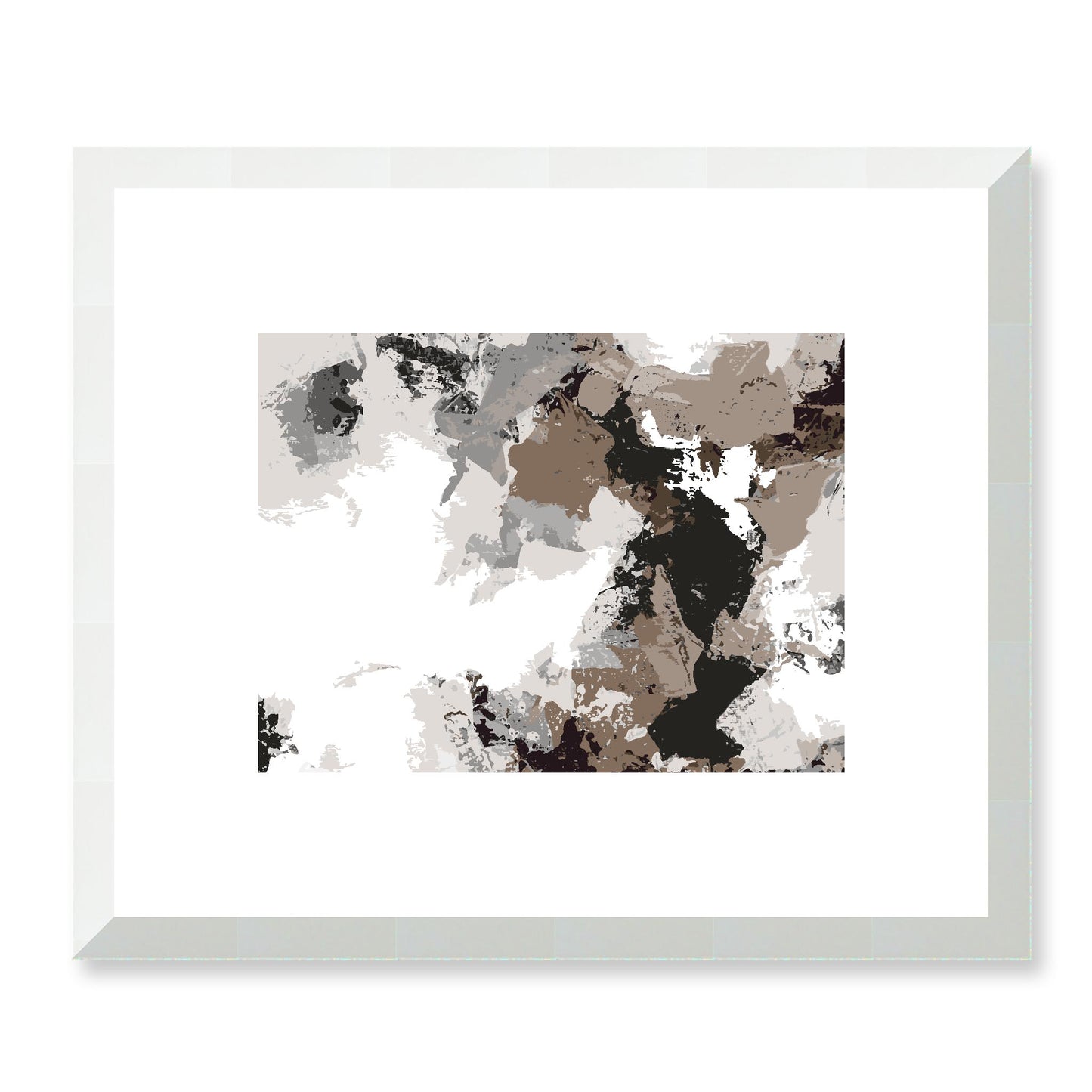 Framed Graphic Art Print, White Mat - 12x10 16x13 20x16 28x22 inches | FPH-1171-7692, Prints, Graphic art, White Frame, 30 x 25 cm ,12 x 10 inches