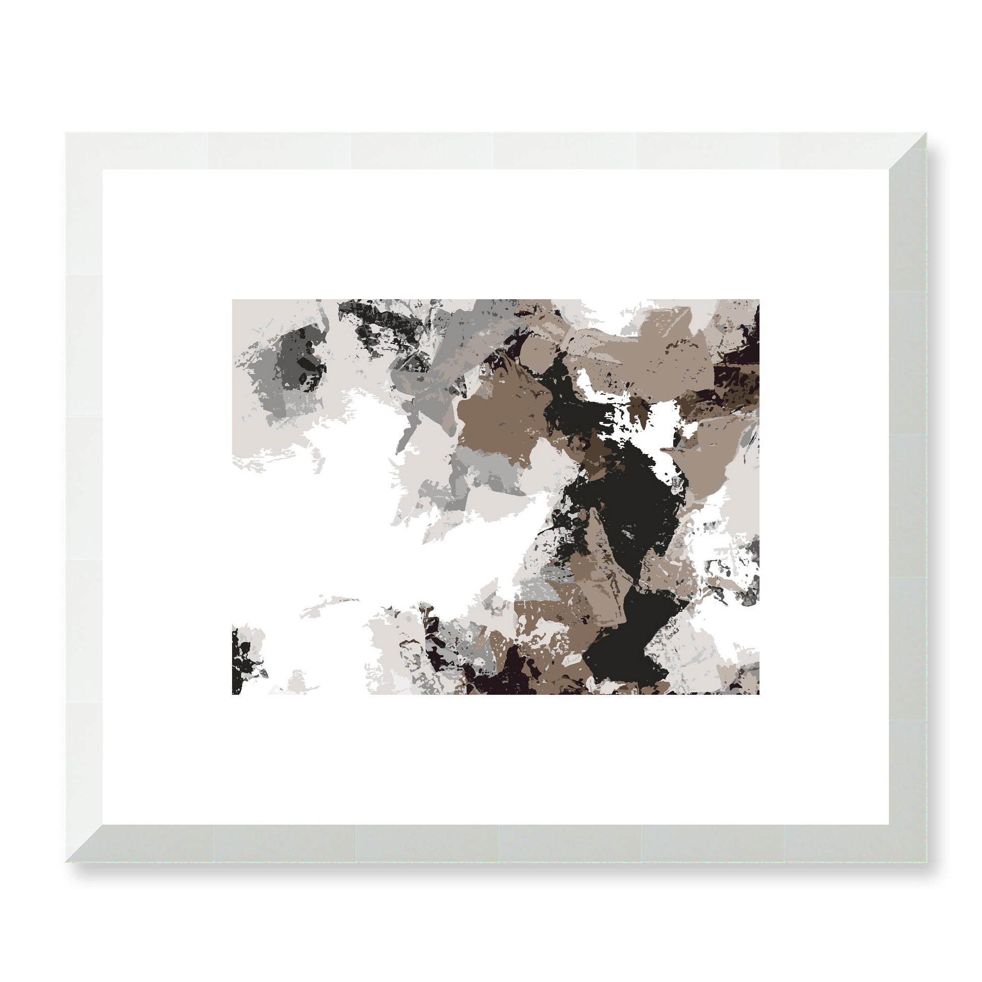 Framed Graphic Art Print, White Mat - 12x10 16x13 20x16 28x22 inches | FPH-1171-7692, Prints, Graphic art, White Frame, 30 x 25 cm ,12 x 10 inches