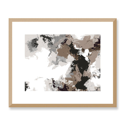 Framed Graphic Art Print, White Mat - 12x10 16x13 20x16 28x22 inches | FPH-1171-7692, Prints, Graphic art, Natural Frame, 41 x 33 cm ,16 x 13 inches