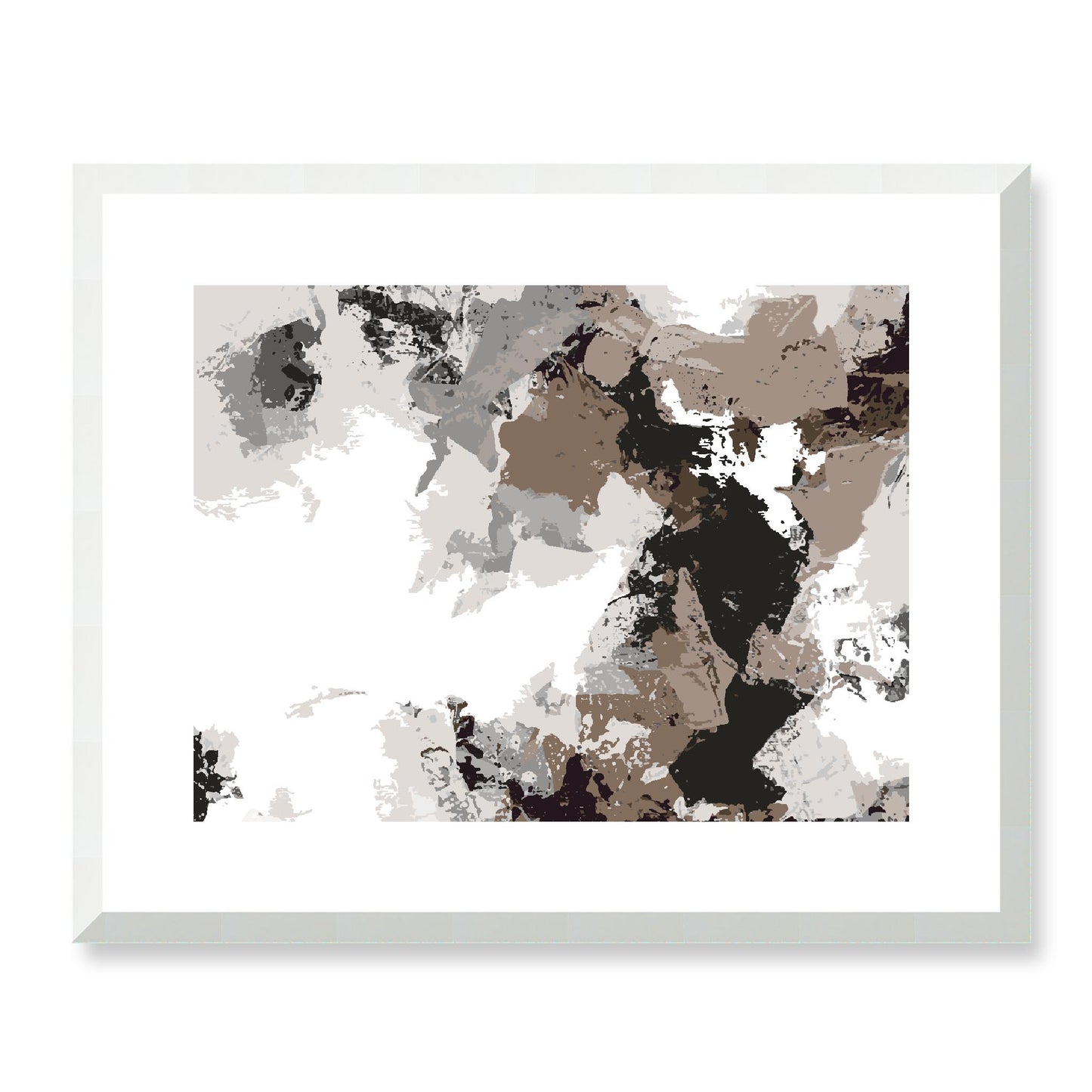 Framed Graphic Art Print, White Mat - 12x10 16x13 20x16 28x22 inches | FPH-1171-7692, Prints, Graphic art, White Frame, 51 x 41 cm ,20 x 16 inches
