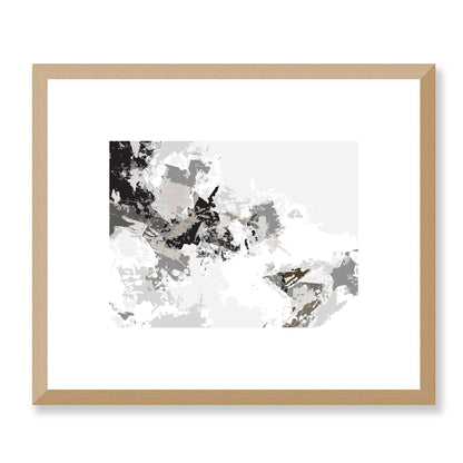 Framed Graphic Art Print, White Mat - 12x10 16x13 20x16 28x22 inches | FPH-1171-7694, Prints, Graphic art, Natural Frame, 30 x 25 cm ,12 x 10 inches