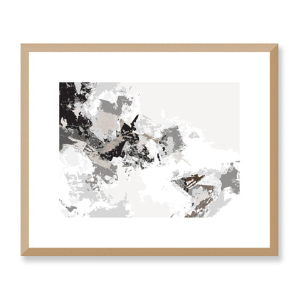 Framed Graphic Art Print, White Mat - 12x10 16x13 20x16 28x22 inches | FPH-1171-7694, Prints, Graphic art, Natural Frame, 41 x 33 cm ,16 x 13 inches