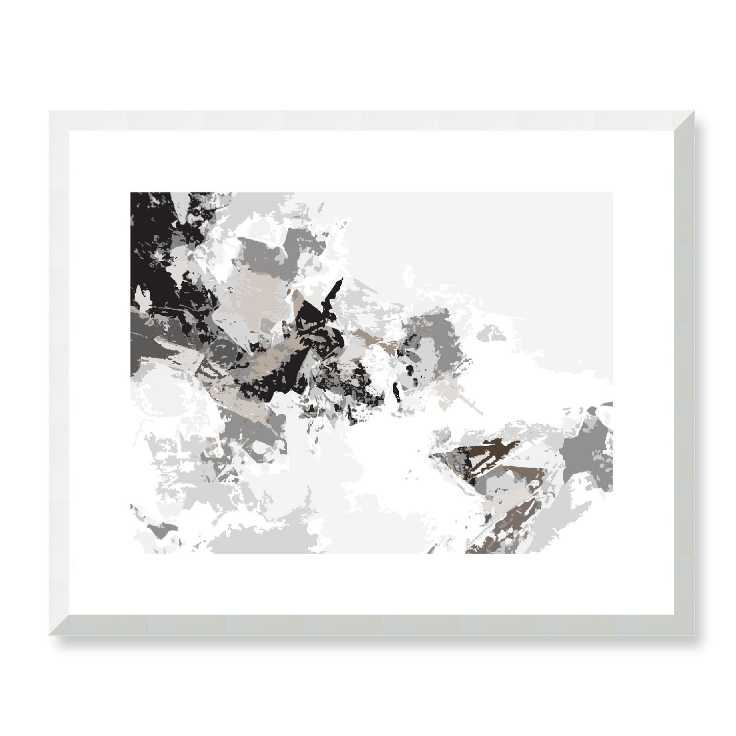 Framed Graphic Art Print, White Mat - 12x10 16x13 20x16 28x22 inches | FPH-1171-7694, Prints, Graphic art, White Frame, 51 x 41 cm ,20 x 16 inches