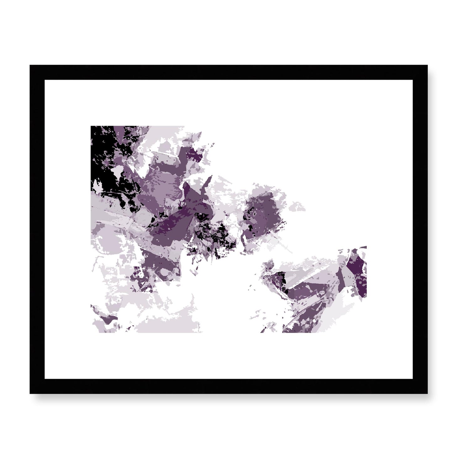 Framed Graphic Art Print, White Mat - 12x10 16x13 20x16 28x22 inches | FPH-1182-7694, Prints, Graphic art, Black Frame, 41 x 33 cm ,16 x 13 inches