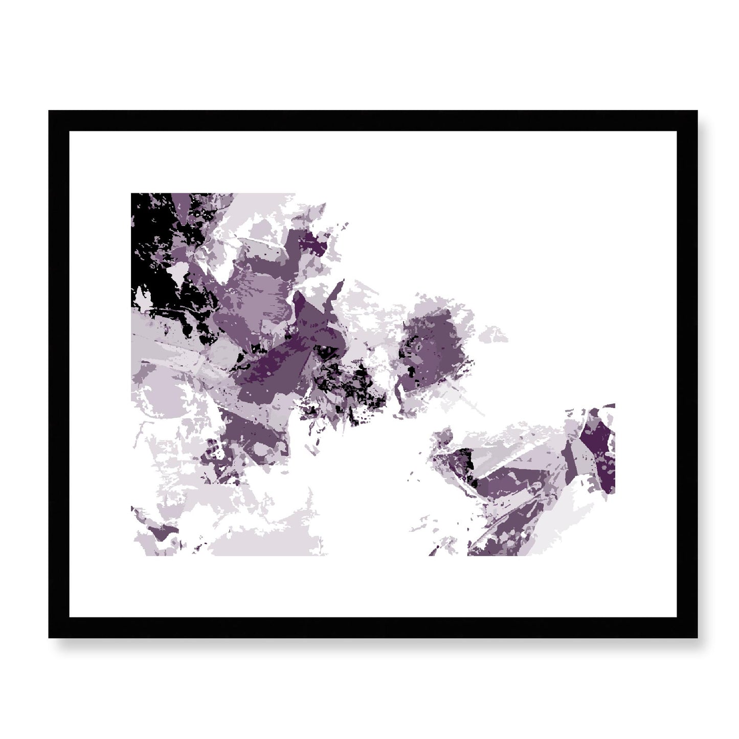 Framed Graphic Art Print, White Mat - 12x10 16x13 20x16 28x22 inches | FPH-1182-7694, Prints, Graphic art, Black Frame, 51 x 41 cm ,20 x 16 inches