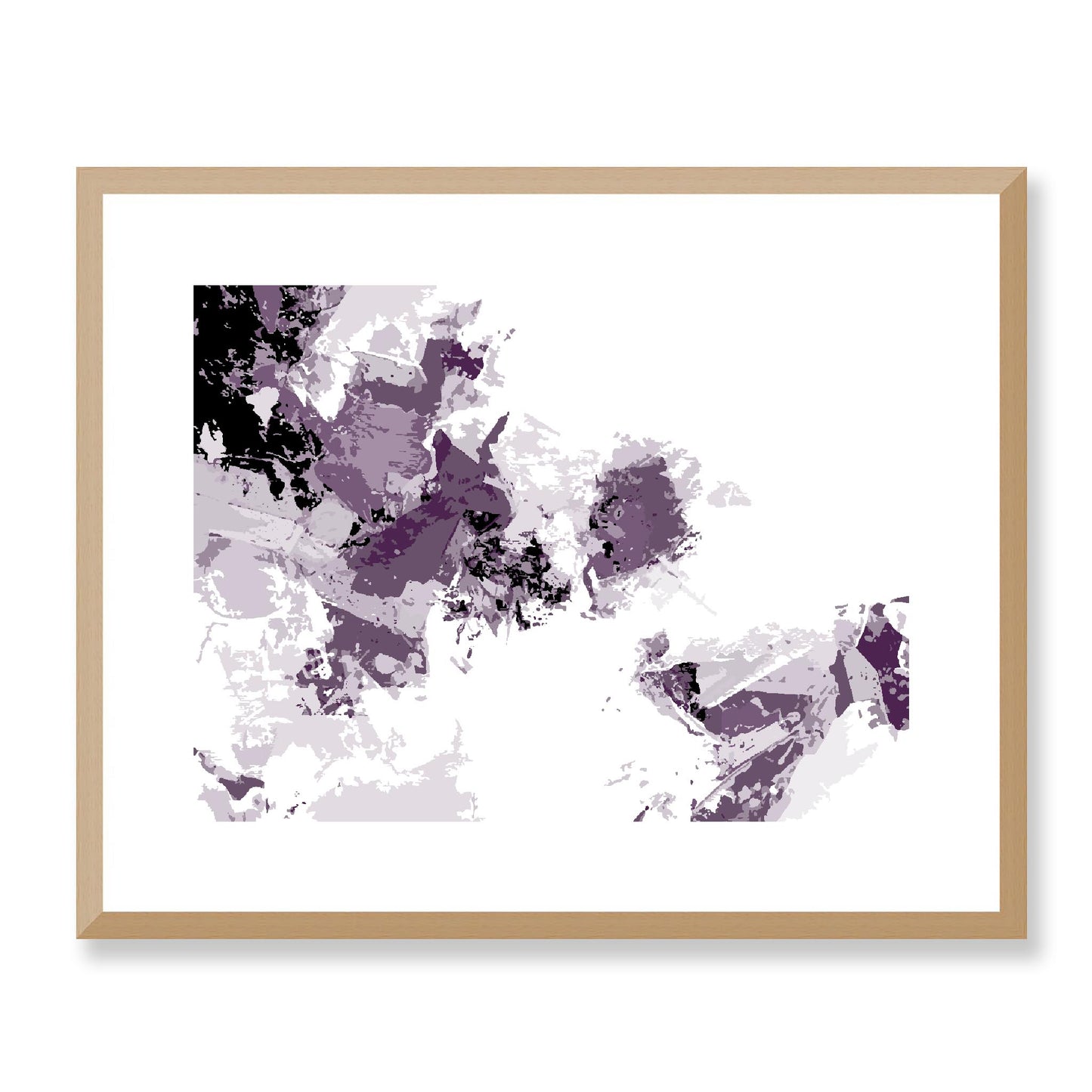Framed Graphic Art Print, White Mat - 12x10 16x13 20x16 28x22 inches | FPH-1182-7694, Prints, Graphic art, Natural Frame, 51 x 41 cm ,20 x 16 inches