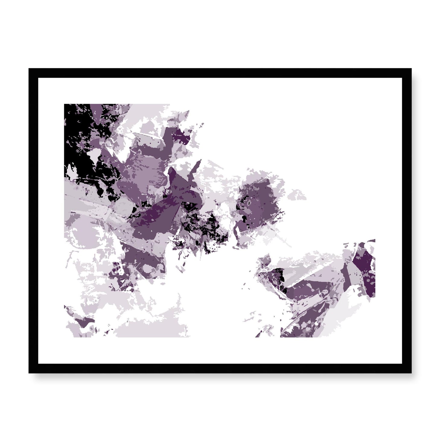 Framed Graphic Art Print, White Mat - 12x10 16x13 20x16 28x22 inches | FPH-1182-7694, Prints, Graphic art, Black Frame, 71 x 56 cm ,28 x 22 inches