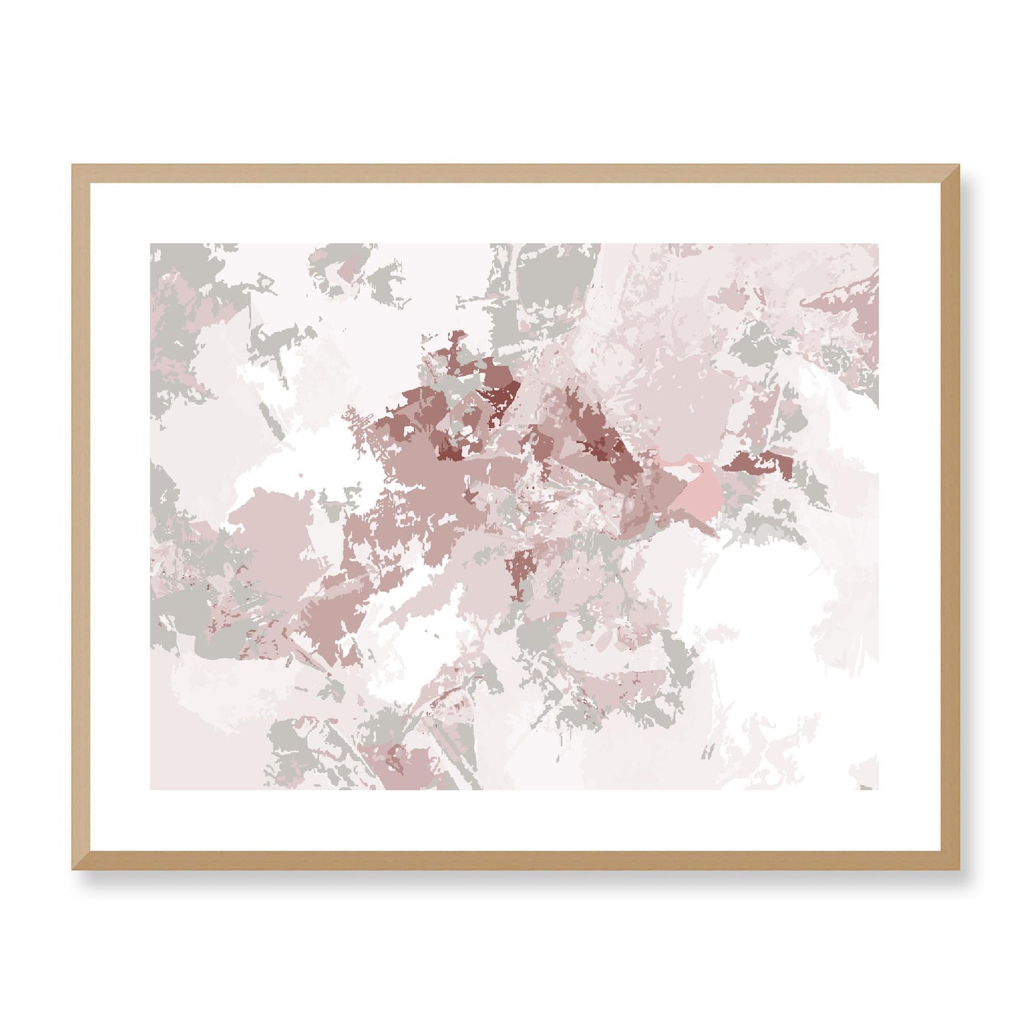 Framed Graphic Art Print, White Mat - 12x10 16x13 20x16 28x22 inches | FPH-1190-7698, Prints, Graphic art, Natural Frame, 71 x 56 cm ,28 x 22 inches