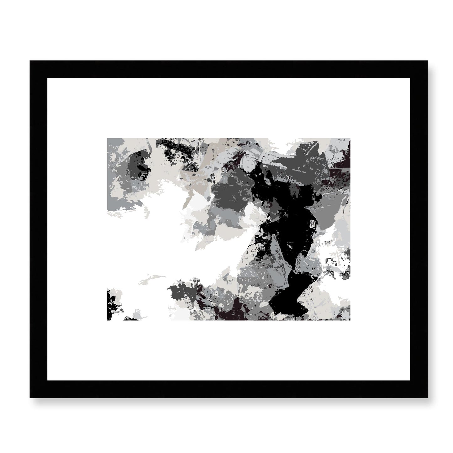 Framed Graphic Art Print, White Mat - 12x10 16x13 20x16 28x22 inches | FPH- 1201-7692, Prints, Graphic art, Black Frame, 30 x 25 cm ,12 x 10 inches