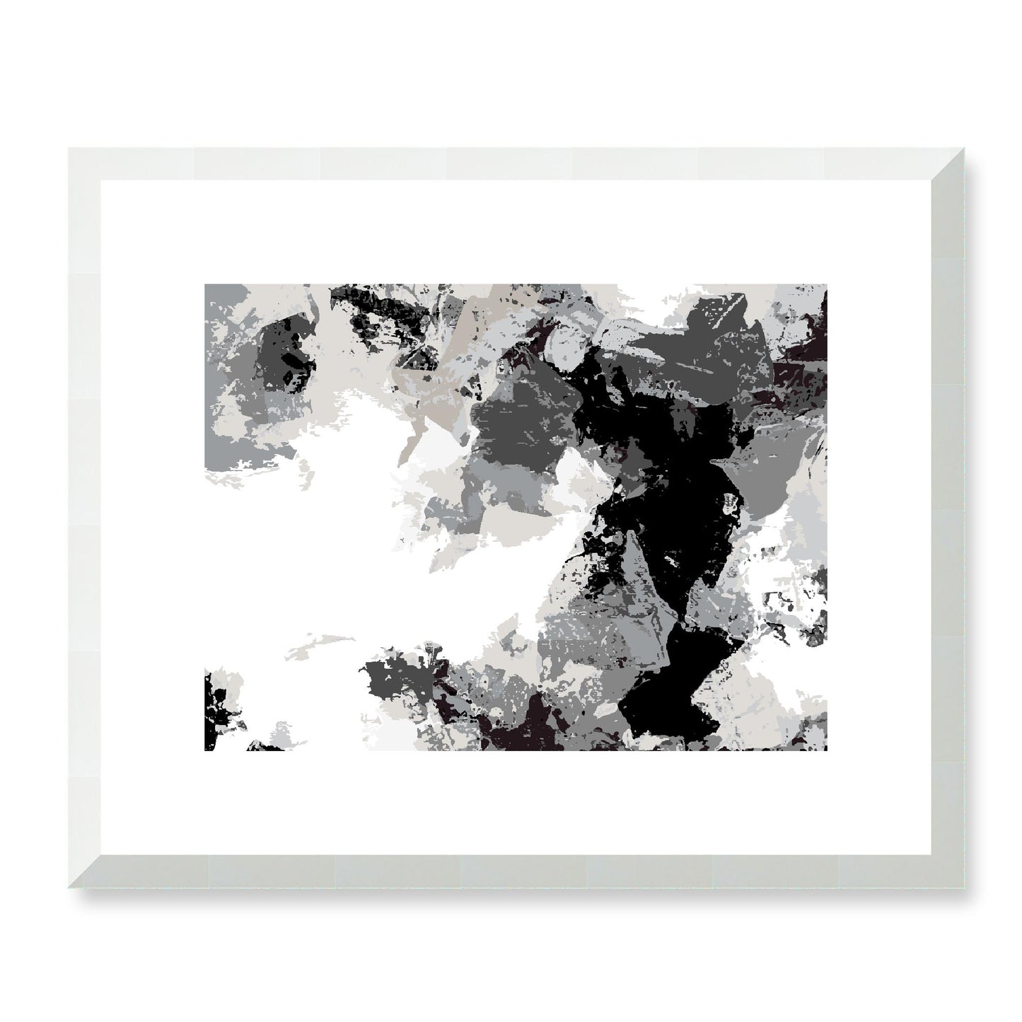 Framed Graphic Art Print, White Mat - 12x10 16x13 20x16 28x22 inches | FPH- 1201-7692, Prints, Graphic art, White Frame, 41 x 33 cm ,16 x 13 inches