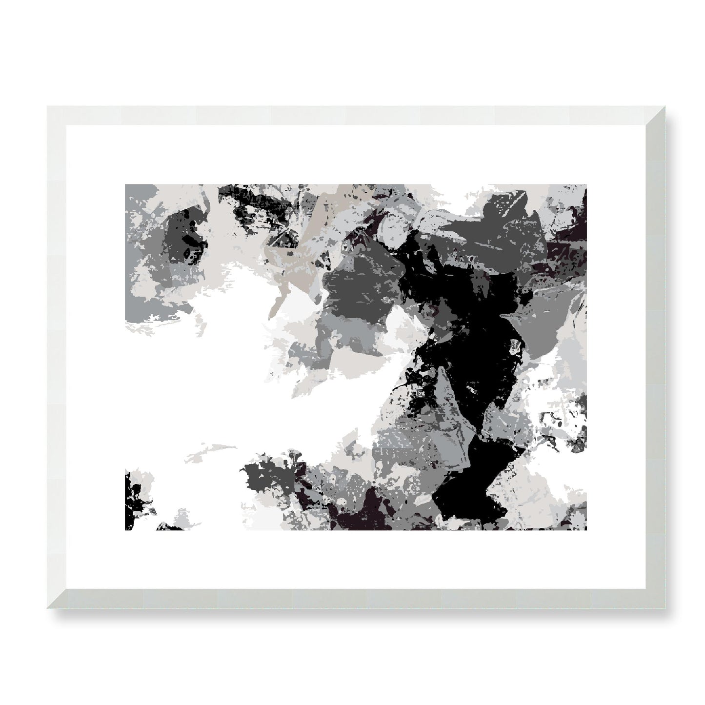 Framed Graphic Art Print, White Mat - 12x10 16x13 20x16 28x22 inches | FPH- 1201-7692, Prints, Graphic art, White Frame, 51 x 41 cm ,20 x 16 inches