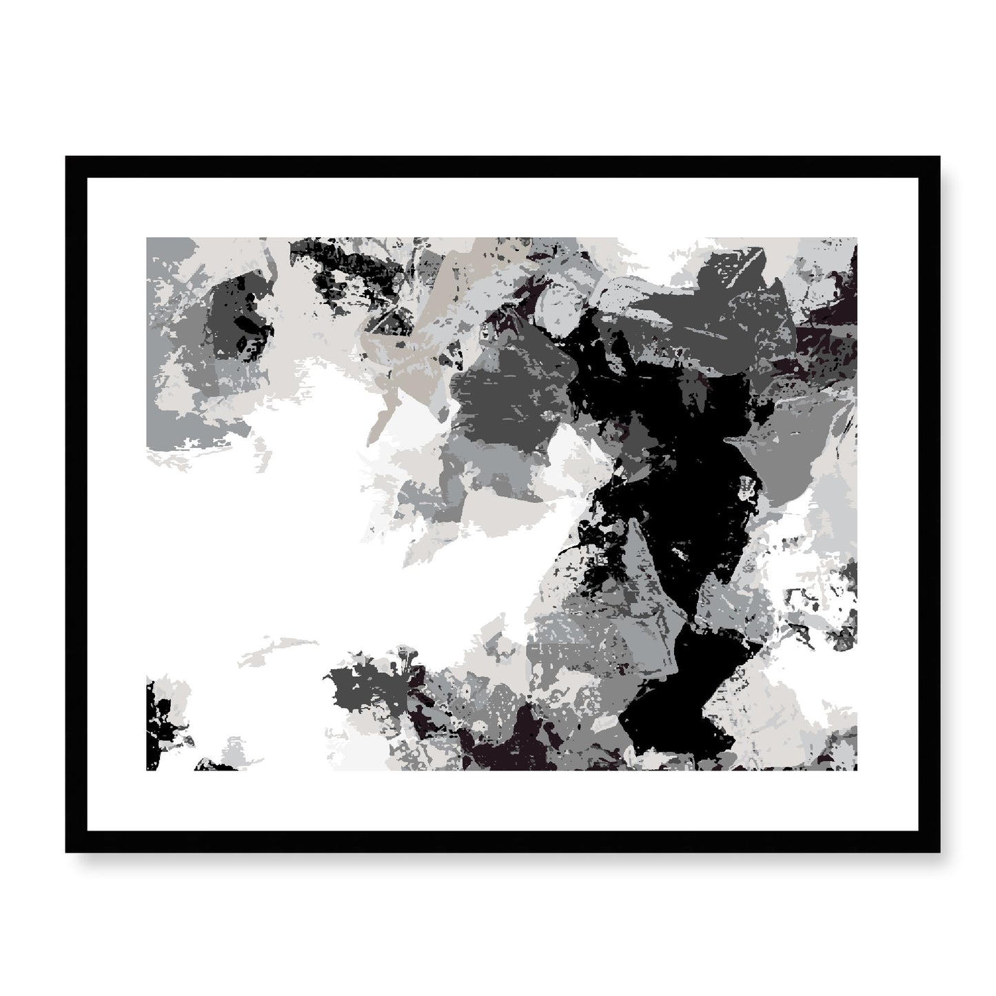 Framed Graphic Art Print, White Mat - 12x10 16x13 20x16 28x22 inches | FPH- 1201-7692, Prints, Graphic art, Black Frame, 71 x 56 cm ,28 x 22 inches