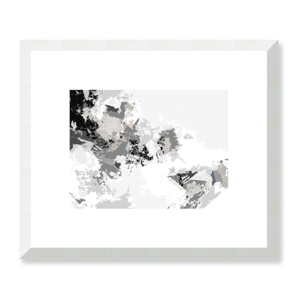 Framed Graphic Art Print, White Mat - 12x10 16x13 20x16 28x22 inches | FPH- 1201-7694, Prints, Graphic art, White Frame, 30 x 25 cm ,12 x 10 inches