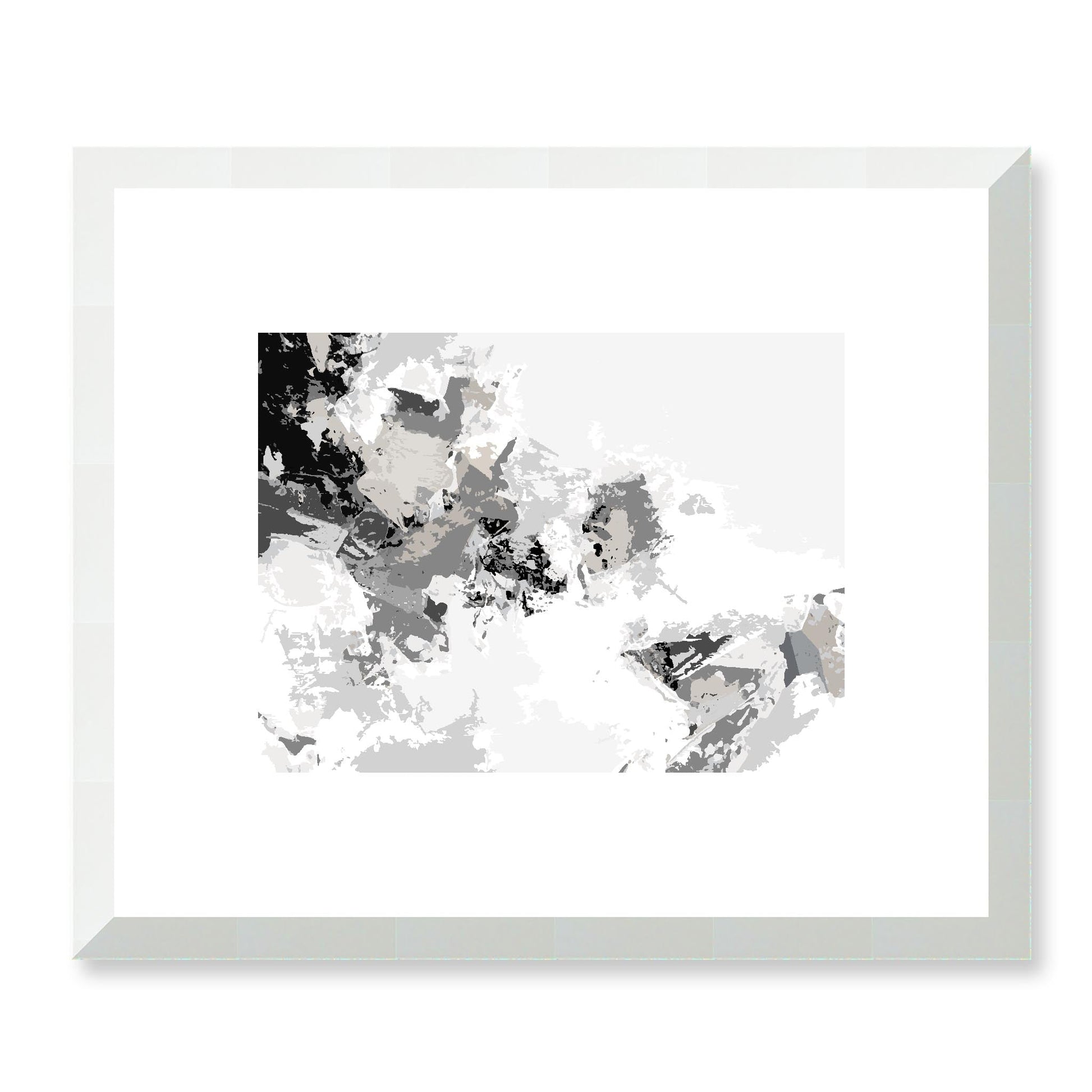 Framed Graphic Art Print, White Mat - 12x10 16x13 20x16 28x22 inches | FPH- 1202-7694, Prints, Graphic art, White Frame, 30 x 25 cm ,12 x 10 inches