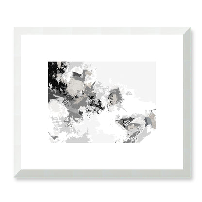 Framed Graphic Art Print, White Mat - 12x10 16x13 20x16 28x22 inches | FPH- 1202-7694, Prints, Graphic art, White Frame, 30 x 25 cm ,12 x 10 inches