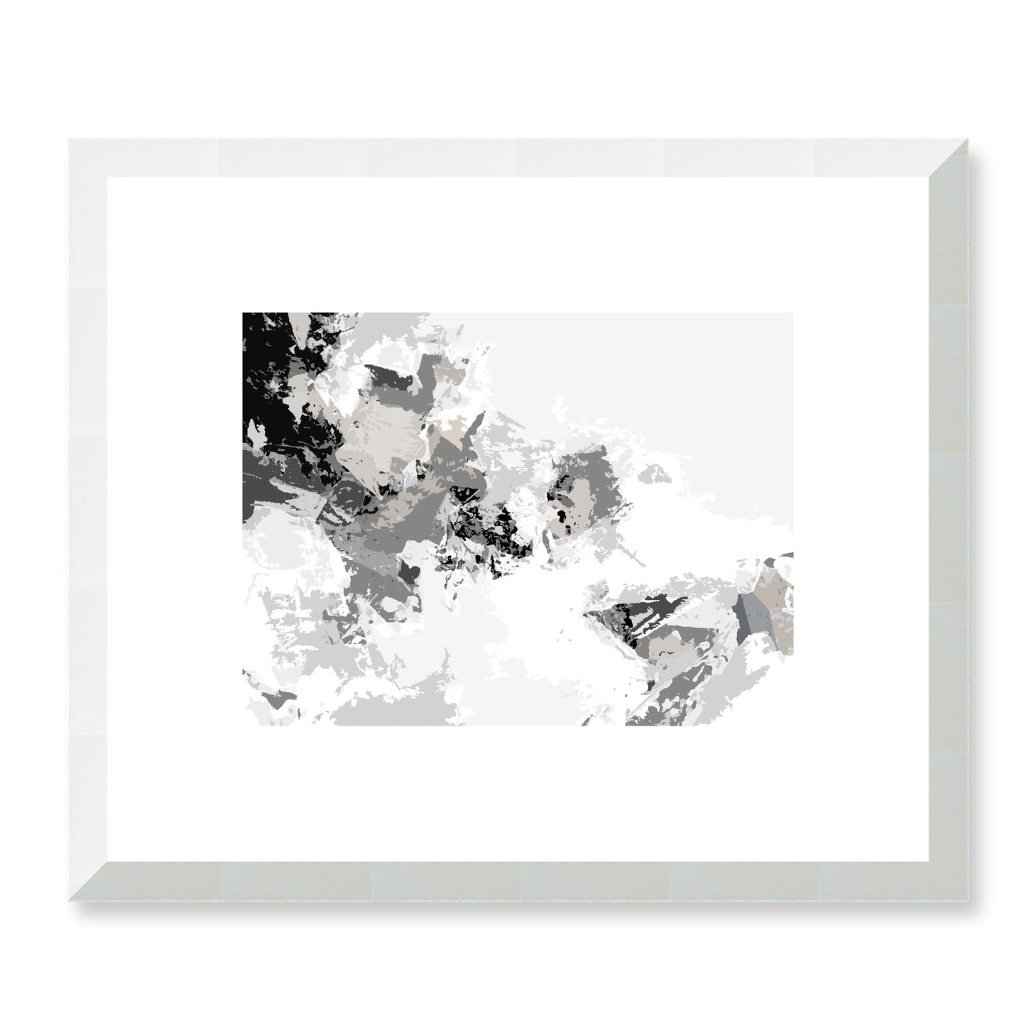 Framed Graphic Art Print, White Mat - 12x10 16x13 20x16 28x22 inches | FPH- 1204-7694, Prints, Graphic art, White Frame, 30 x 25 cm ,12 x 10 inches