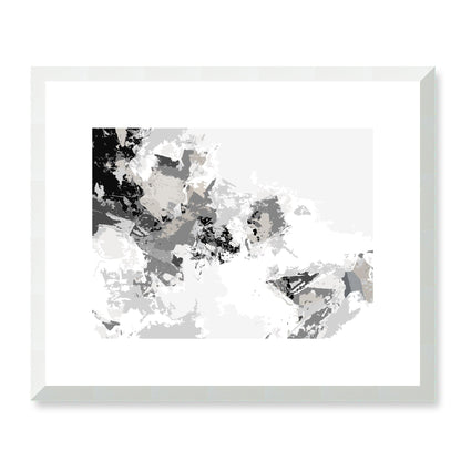 Framed Graphic Art Print, White Mat - 12x10 16x13 20x16 28x22 inches | FPH- 1203-7694, Prints, Graphic art, White Frame, 41 x 33 cm ,16 x 13 inches