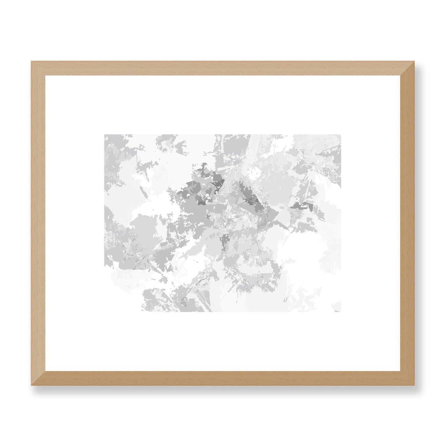 Framed Graphic Art Print, White Mat - 12x10 16x13 20x16 28x22 inches | FPH- 1204-7698, Prints, Graphic art, Natural Frame, 30 x 25 cm ,12 x 10 inches