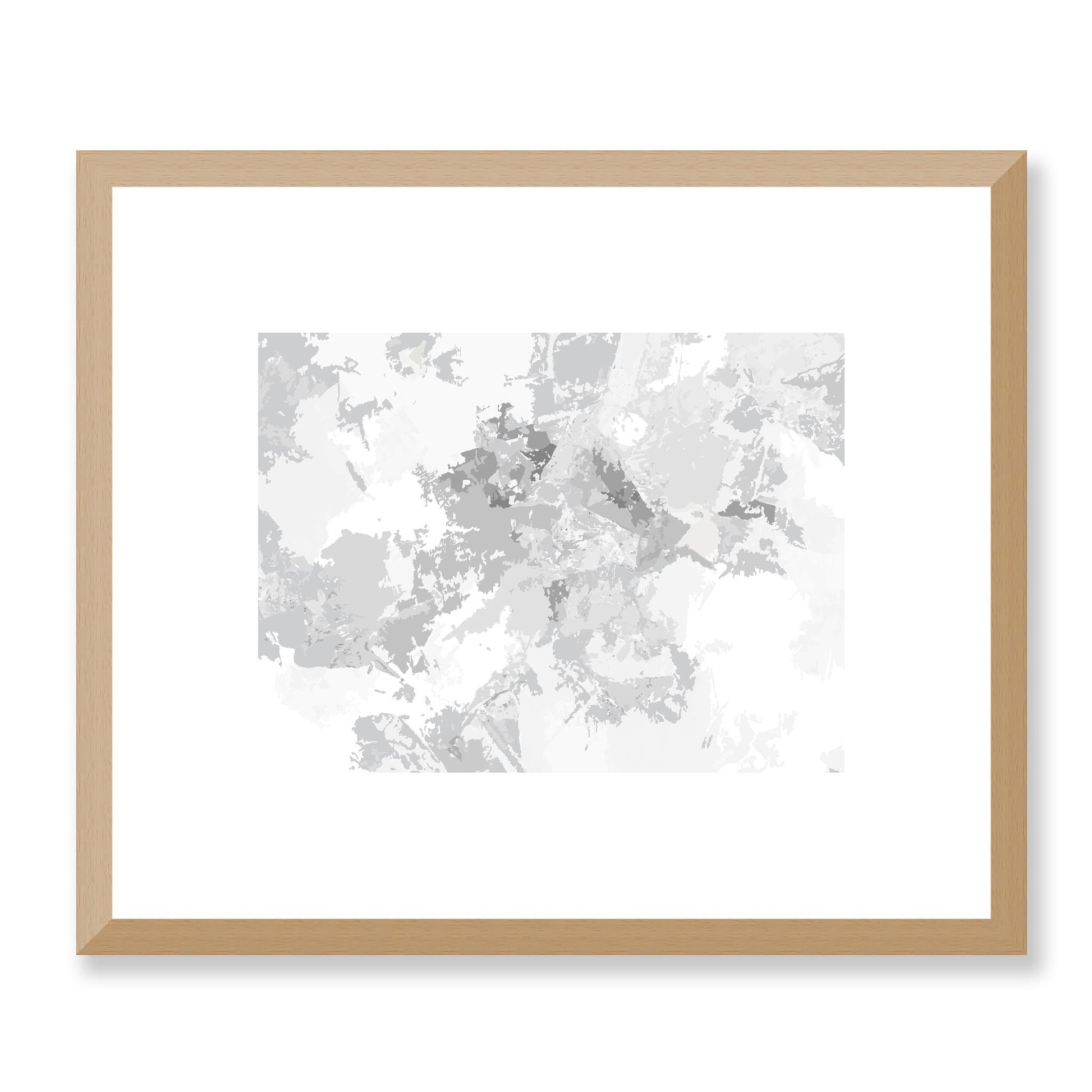 Framed Graphic Art Print, White Mat - 12x10 16x13 20x16 28x22 inches | FPH- 1204-7698, Prints, Graphic art, Natural Frame, 30 x 25 cm ,12 x 10 inches