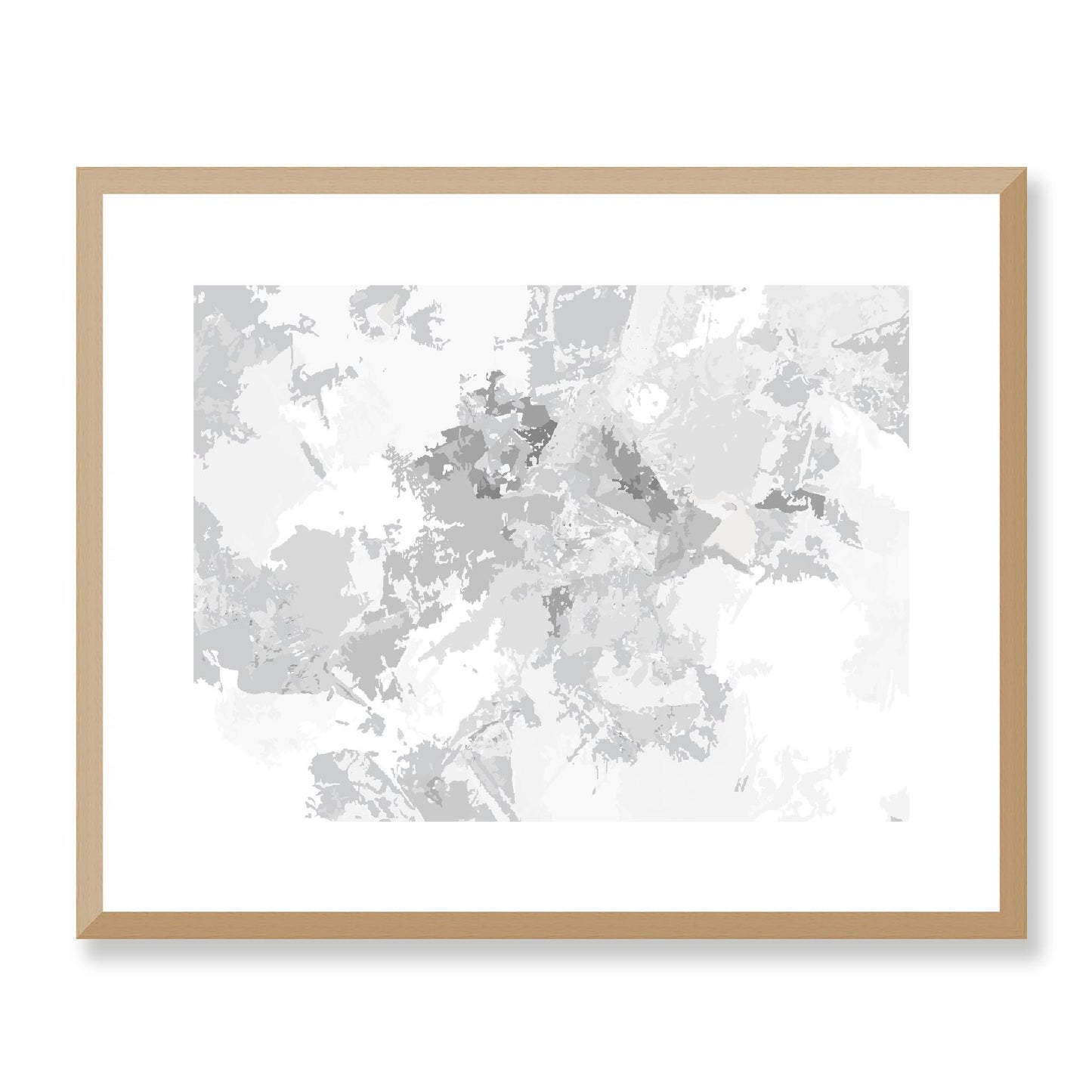 Framed Graphic Art Print, White Mat - 12x10 16x13 20x16 28x22 inches | FPH- 1202-7698, Prints, Graphic art, Natural Frame, 51 x 41 cm ,20 x 16 inches