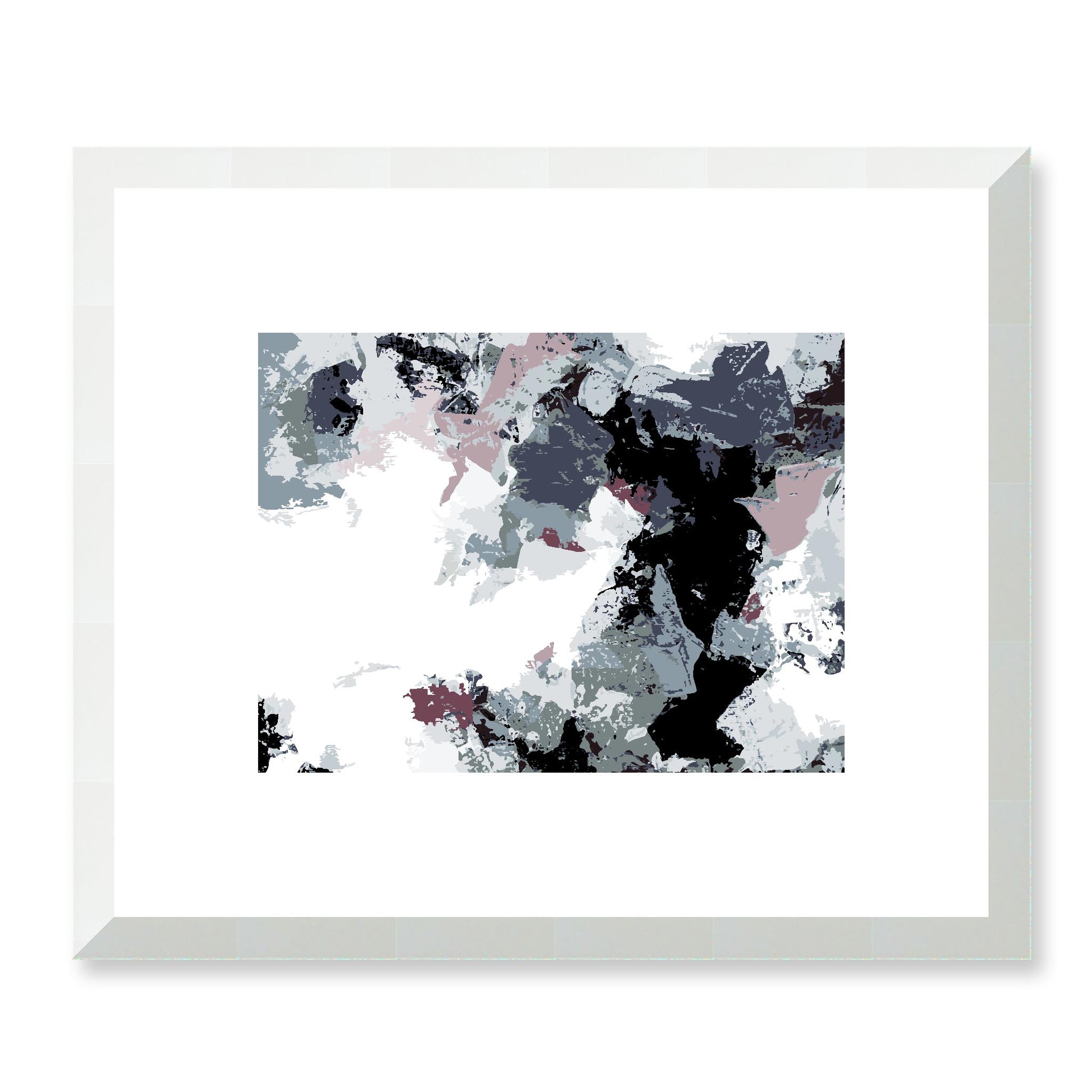 Framed Graphic Art Print, White Mat - 12x10 16x13 20x16 28x22 inches | FPH- 1210-7692, Prints, Graphic art, White Frame, 30 x 25 cm ,12 x 10 inches
