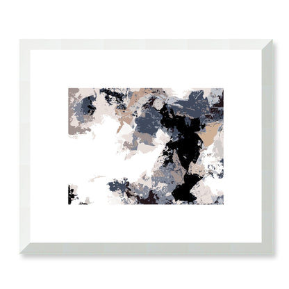 Framed Graphic Art Print, White Mat - 12x10 16x13 20x16 28x22 inches | FPH- 1220-7692, Prints, Graphic art, White Frame, 30 x 25 cm ,12 x 10 inches
