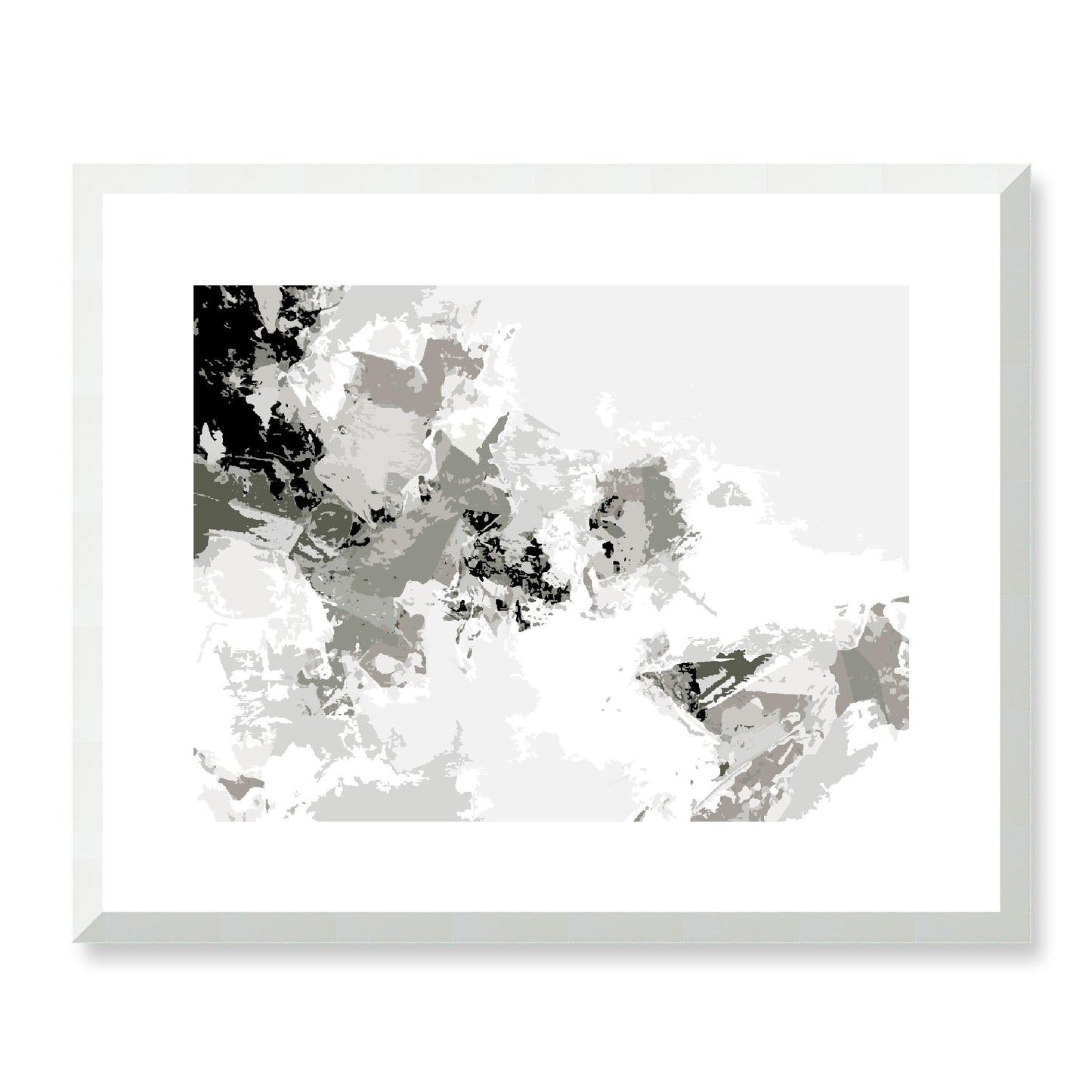 Framed Graphic Art Print, White Mat - 12x10 16x13 20x16 28x22 inches | FPH- 1240-7694, Prints, Graphic art, White Frame, 51 x 41 cm ,20 x 16 inches