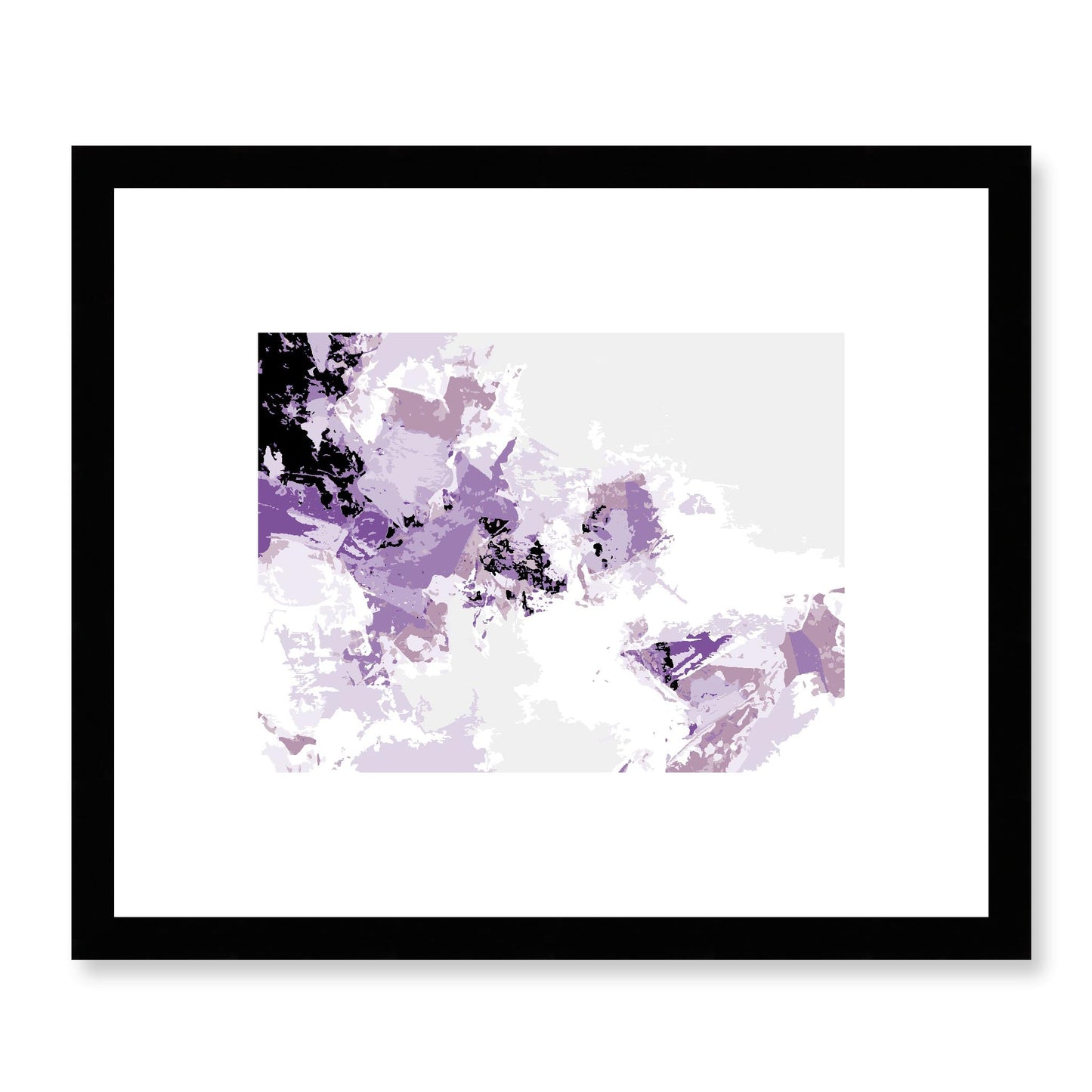 Framed Graphic Art Print, White Mat - 12x10 16x13 20x16 28x22 inches | FPH- 1252-7694, Prints, Graphic art, Black Frame, 30 x 25 cm ,12 x 10 inches