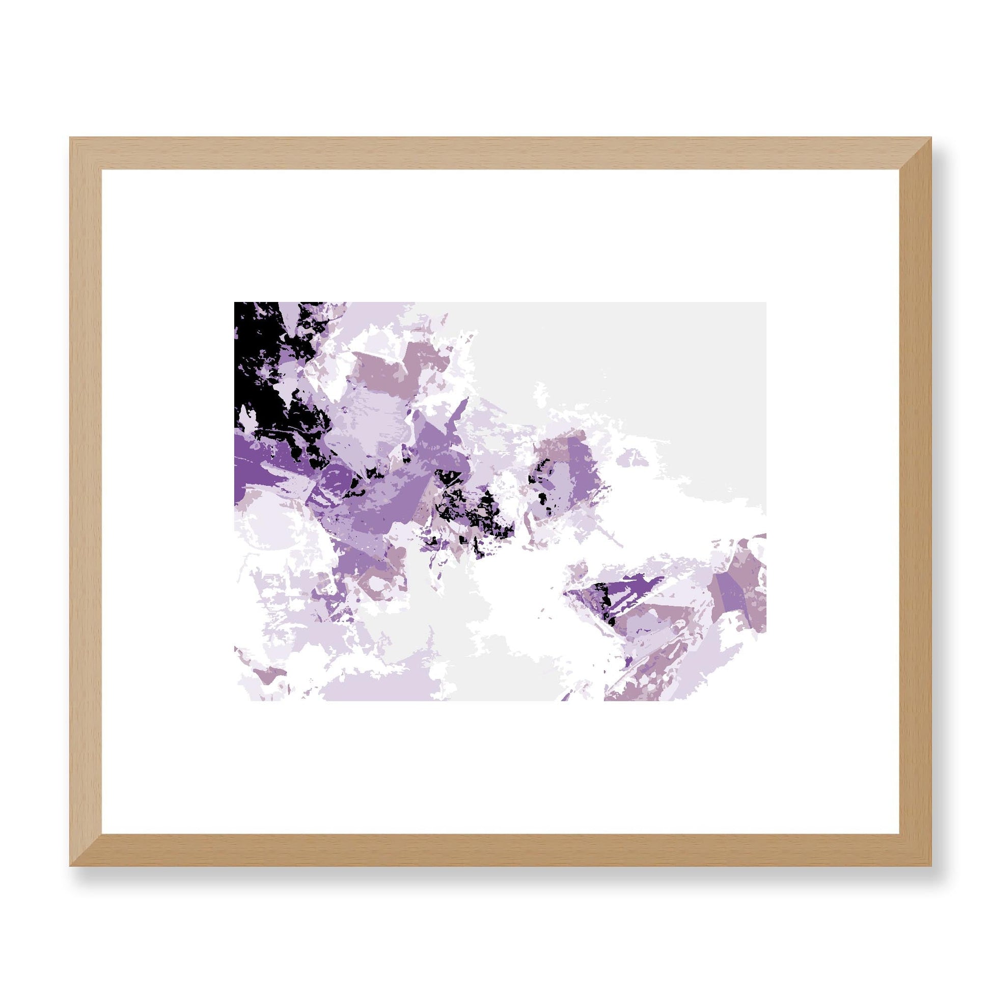 Framed Graphic Art Print, White Mat - 12x10 16x13 20x16 28x22 inches | FPH- 1252-7694, Prints, Graphic art, Natural Frame, 30 x 25 cm ,12 x 10 inches