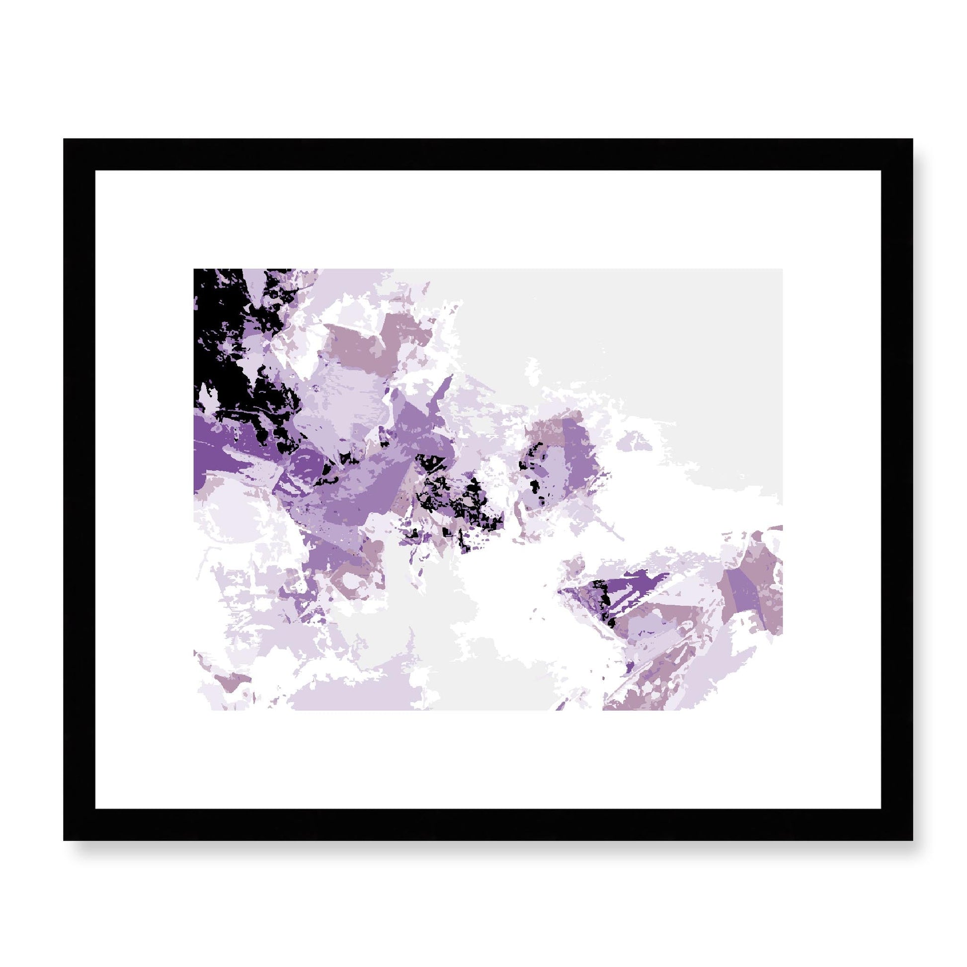 Framed Graphic Art Print, White Mat - 12x10 16x13 20x16 28x22 inches | FPH- 1252-7694, Prints, Graphic art, Black Frame, 41 x 33 cm ,16 x 13 inches