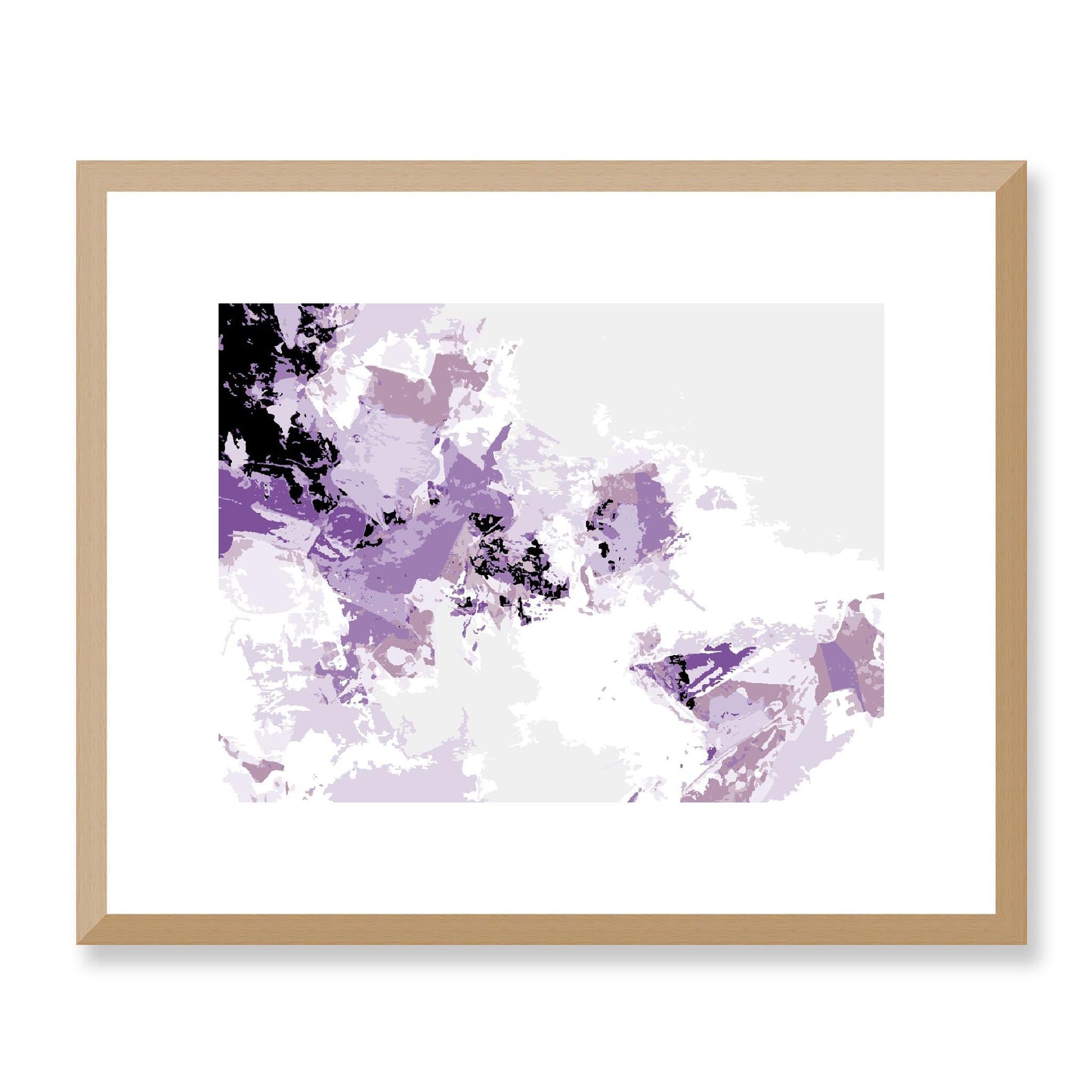 Framed Graphic Art Print, White Mat - 12x10 16x13 20x16 28x22 inches | FPH- 1252-7694, Prints, Graphic art, Natural Frame, 41 x 33 cm ,16 x 13 inches