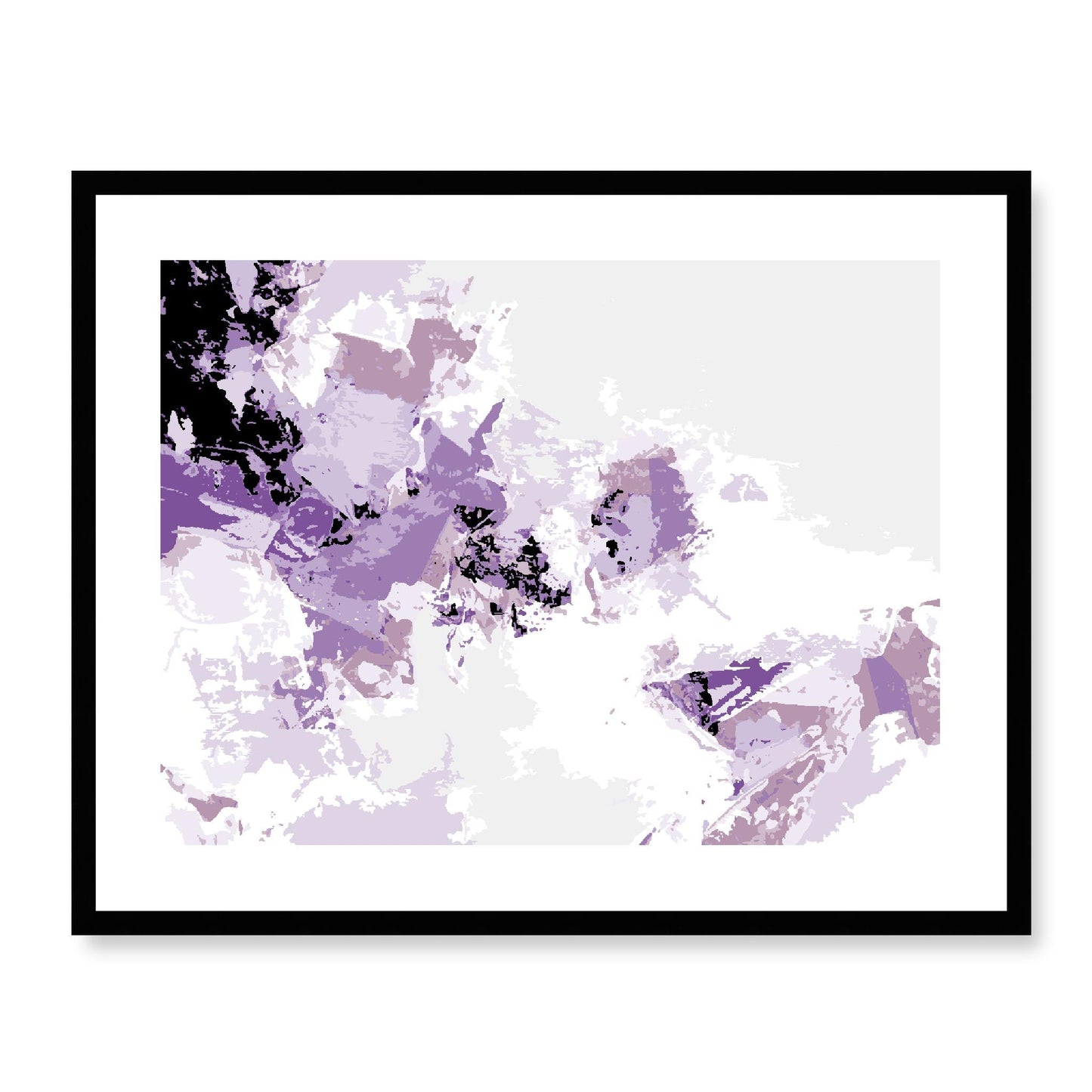 Framed Graphic Art Print, White Mat - 12x10 16x13 20x16 28x22 inches | FPH- 1252-7694, Prints, Graphic art, Black Frame, 71 x 56 cm ,28 x 22 inches