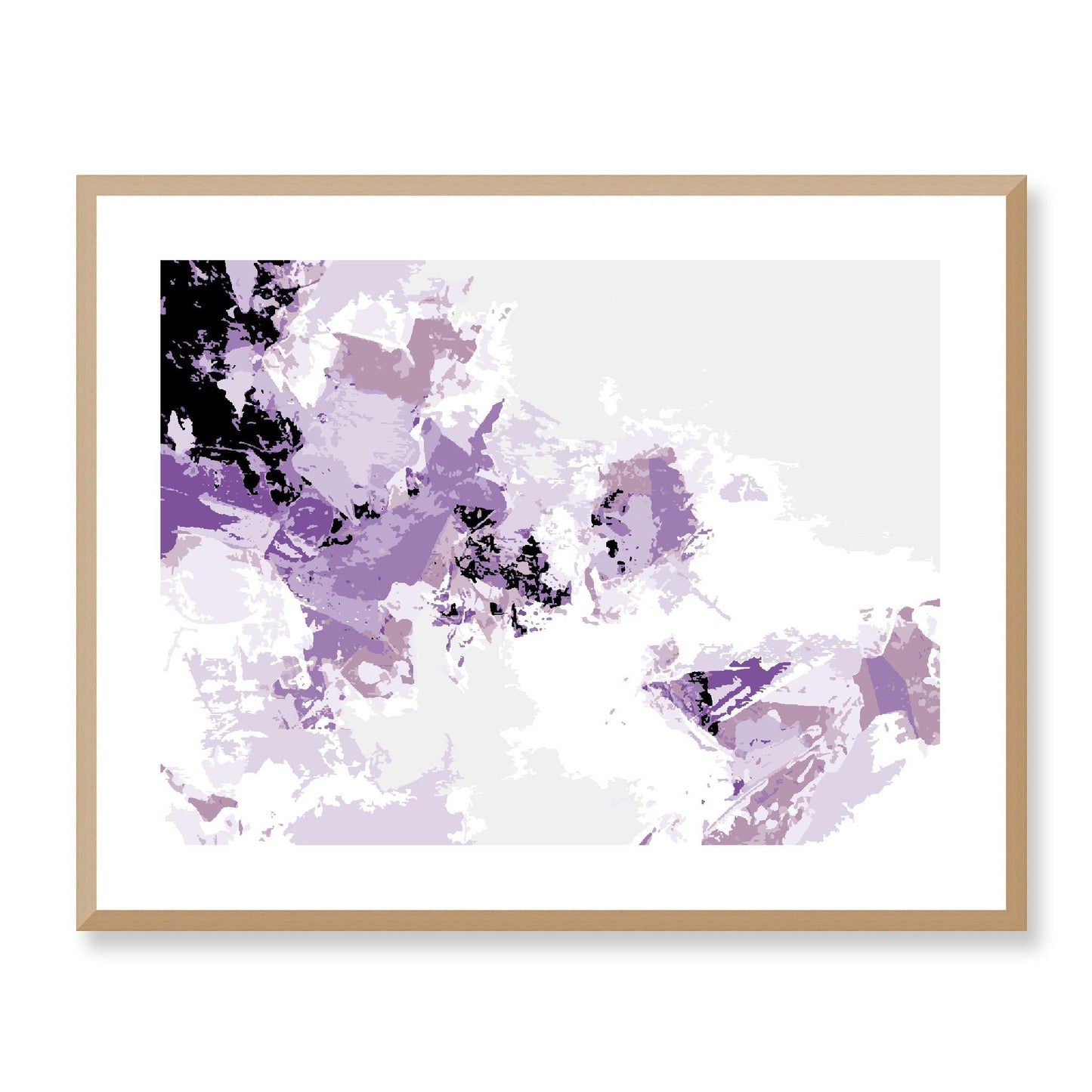Framed Graphic Art Print, White Mat - 12x10 16x13 20x16 28x22 inches | FPH- 1252-7694, Prints, Graphic art, Natural Frame, 71 x 56 cm ,28 x 22 inches