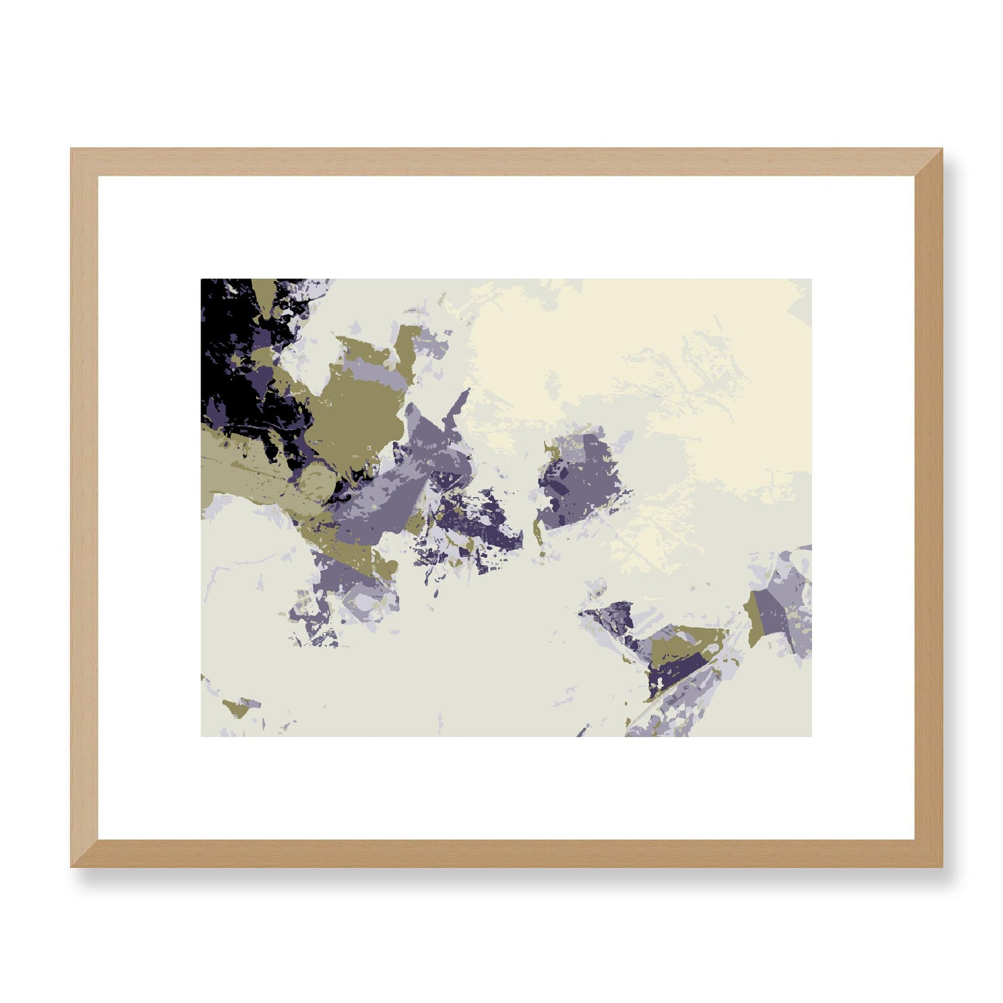 Framed Graphic Art Print, White Mat - 12x10 16x13 20x16 28x22 inches | FPH- 1263-7694, Prints, Graphic art, Natural Frame, 41 x 33 cm ,16 x 13 inches