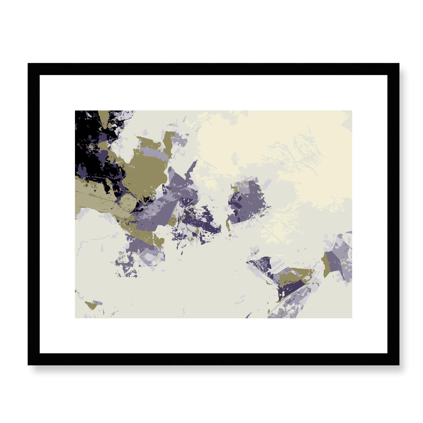 Framed Graphic Art Print, White Mat - 12x10 16x13 20x16 28x22 inches | FPH- 1263-7694, Prints, Graphic art, Black Frame, 51 x 41 cm ,20 x 16 inches