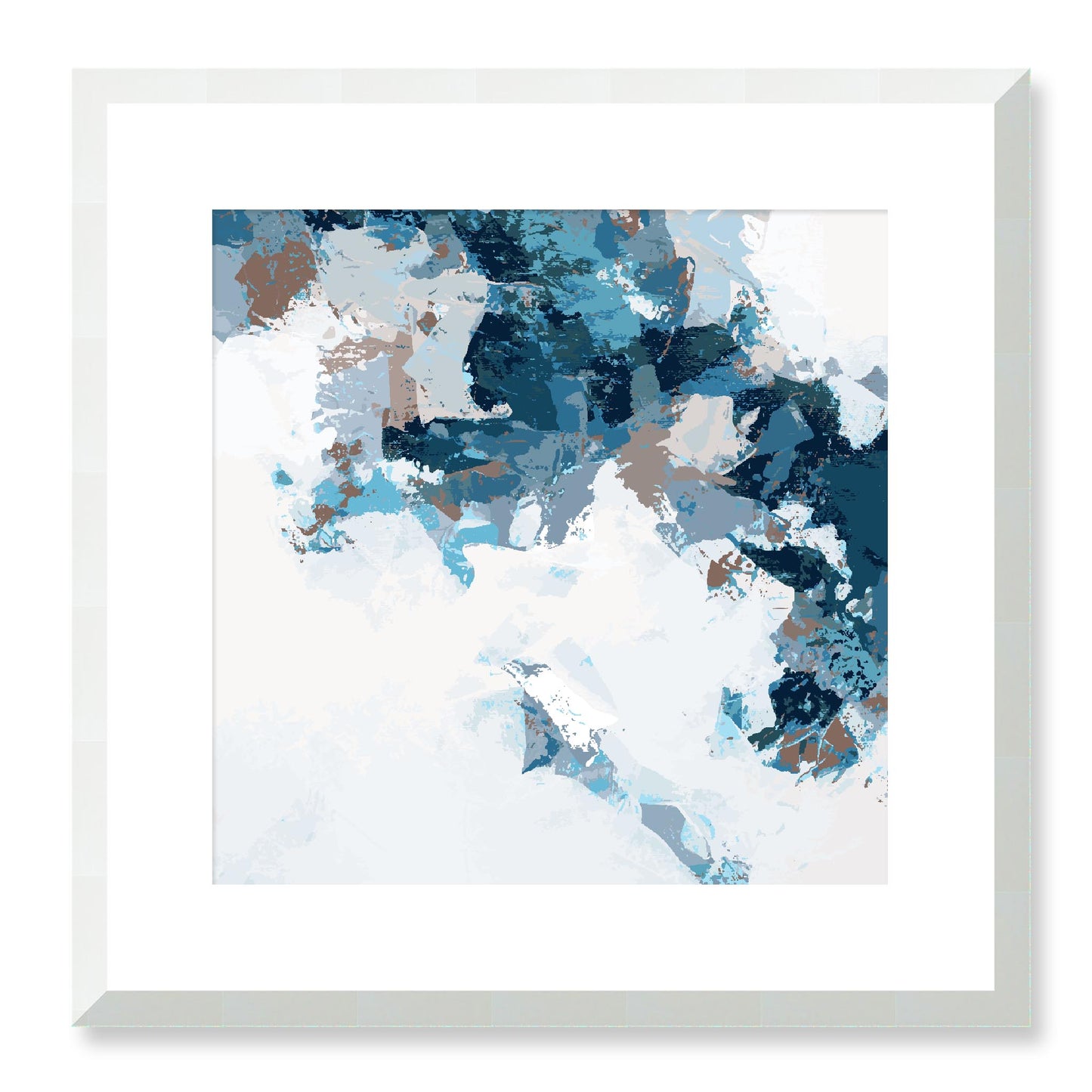 Framed Graphic Art Print, White Mat - 8x8 12x12 16x16 20x20 24x24 28x28 inches | FPS-1151-7693, Prints, Graphic art, White Frame, 41 x 41 cm ,16 x 16 inches