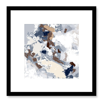 Framed Graphic Art Print, White Mat - 8x8 12x12 16x16 20x20 24x24 28x28 inches | FPS-1162-7690, Prints, Graphic art, Black Frame, 30 x 30 cm ,12 x 12 inches